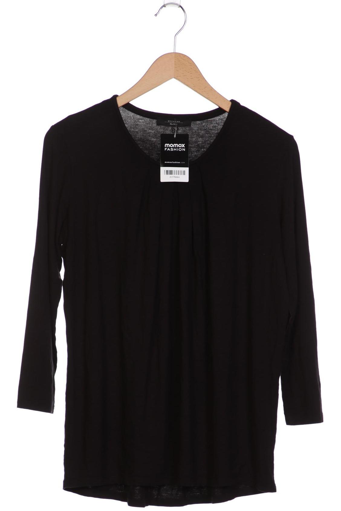 

Weekend Max Mara Damen Langarmshirt, schwarz, Gr. 42