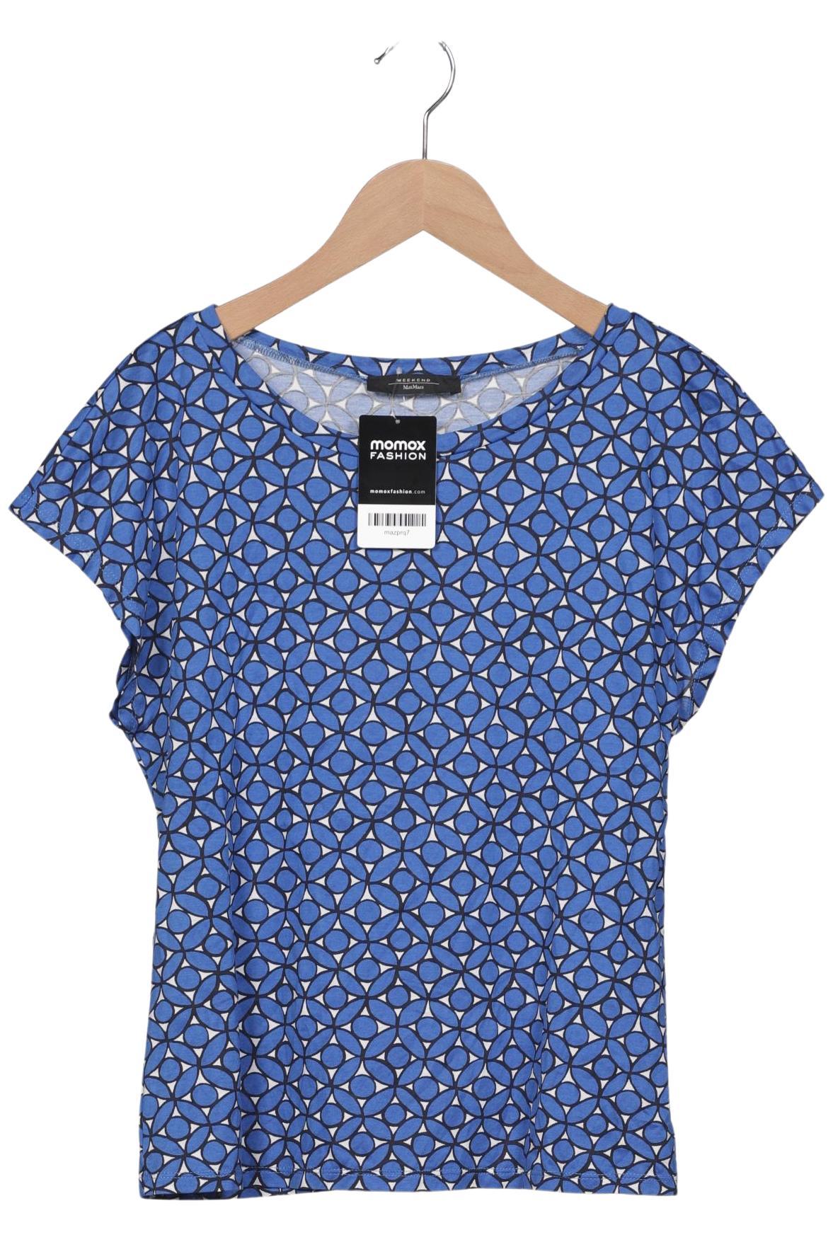 

Weekend Max Mara Damen T-Shirt, blau, Gr. 38