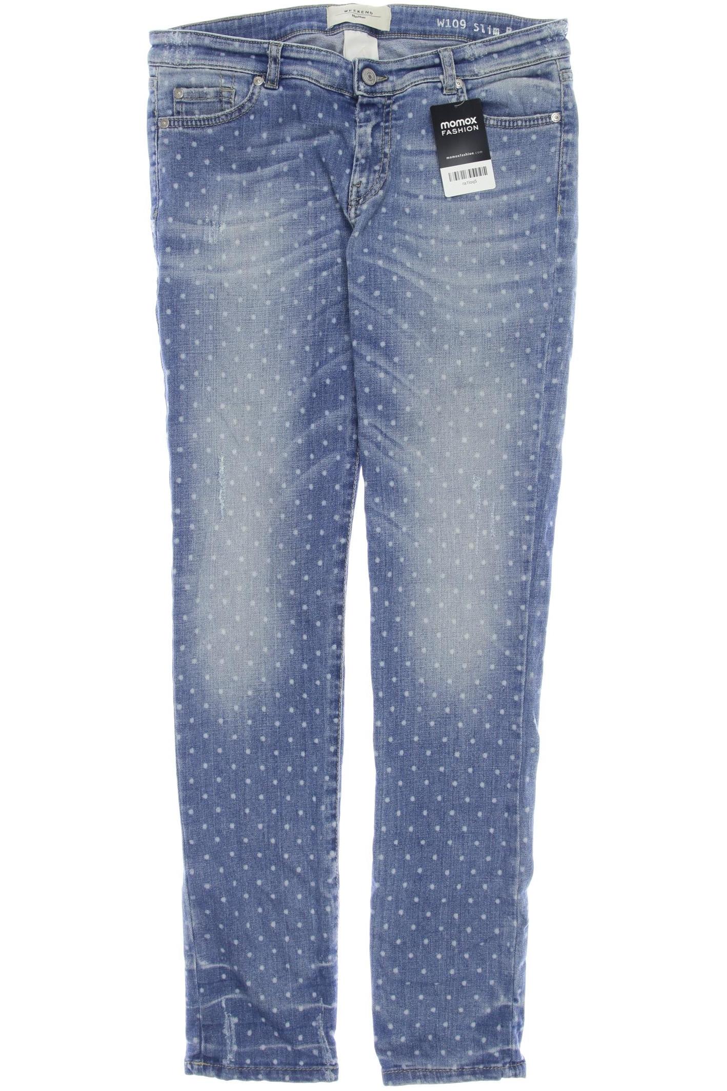 

Weekend Max Mara Damen Jeans, blau, Gr. 36