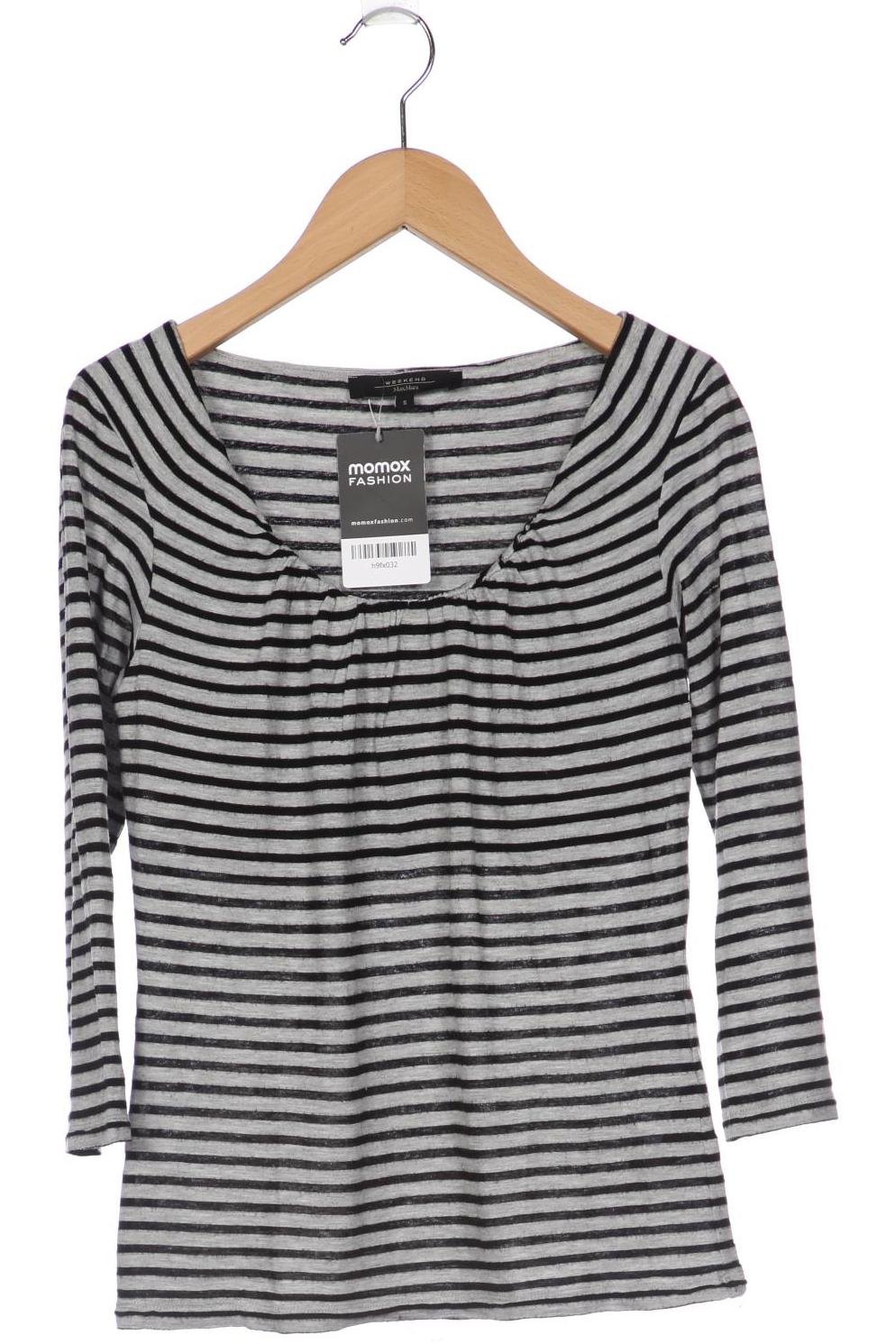 

Weekend Max Mara Damen Langarmshirt, grau, Gr. 36