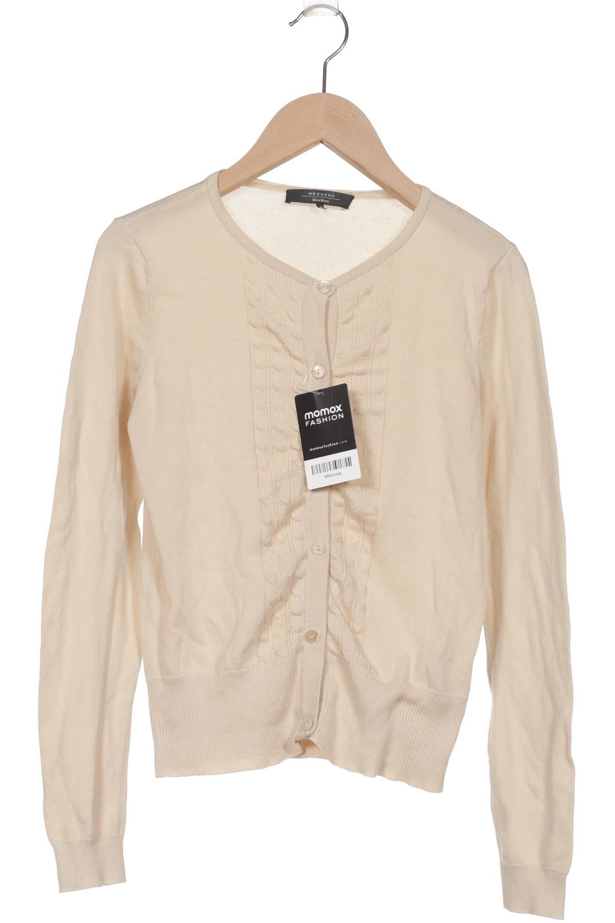 

Weekend Max Mara Damen Strickjacke, beige, Gr. 38