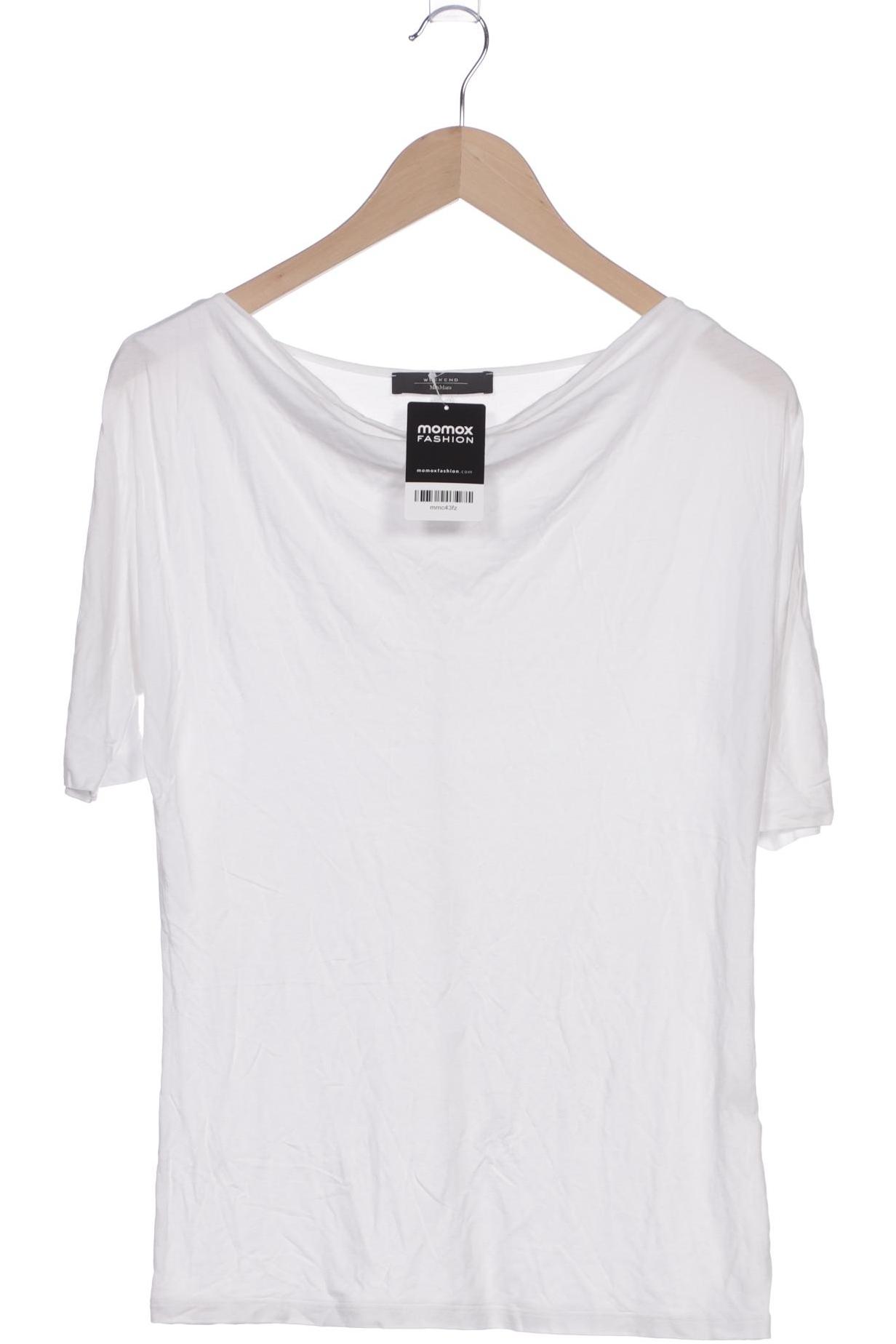 

Weekend Max Mara Damen T-Shirt, weiß, Gr. 38