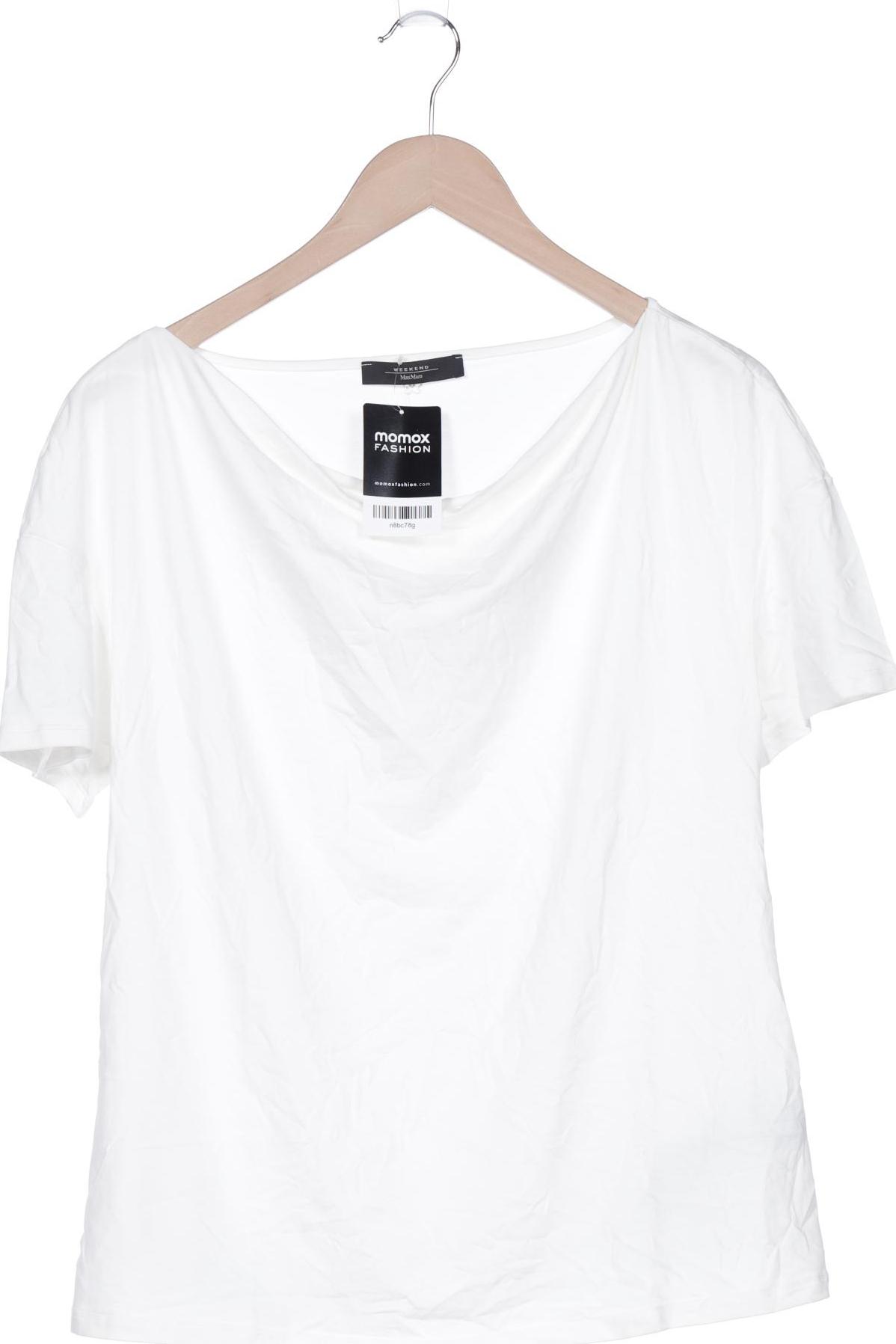 

Weekend Max Mara Damen T-Shirt, weiß, Gr. 44