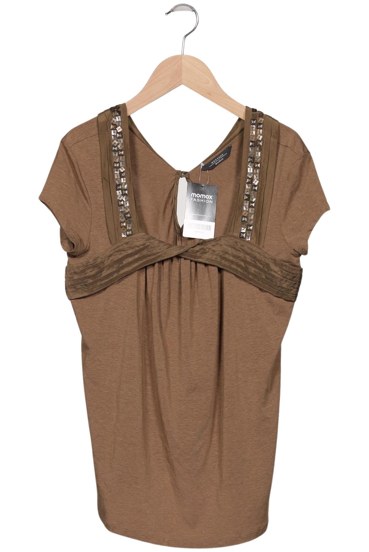 

Weekend Max Mara Damen T-Shirt, braun, Gr. 38