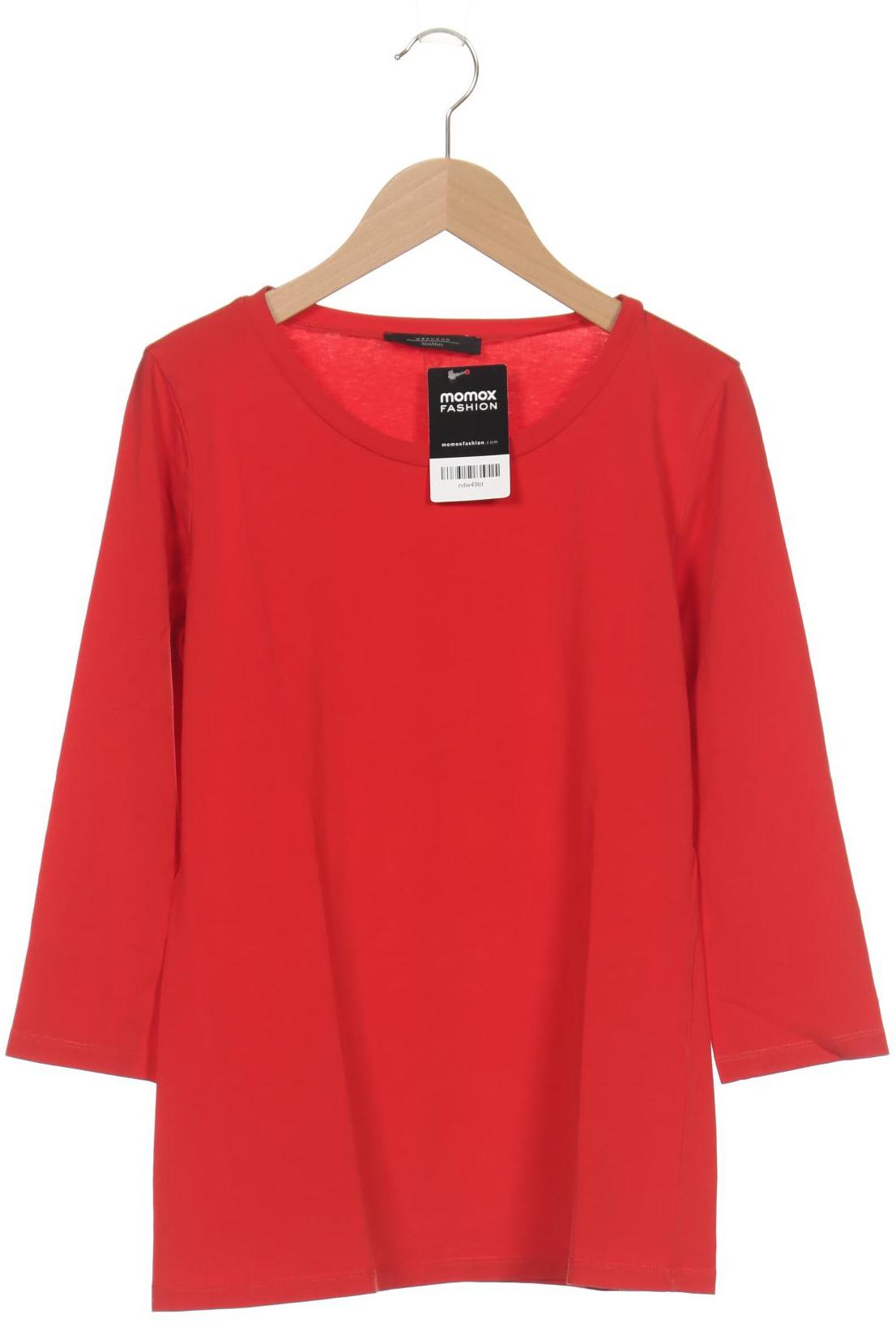 

Weekend Max Mara Damen Langarmshirt, rot, Gr. 38
