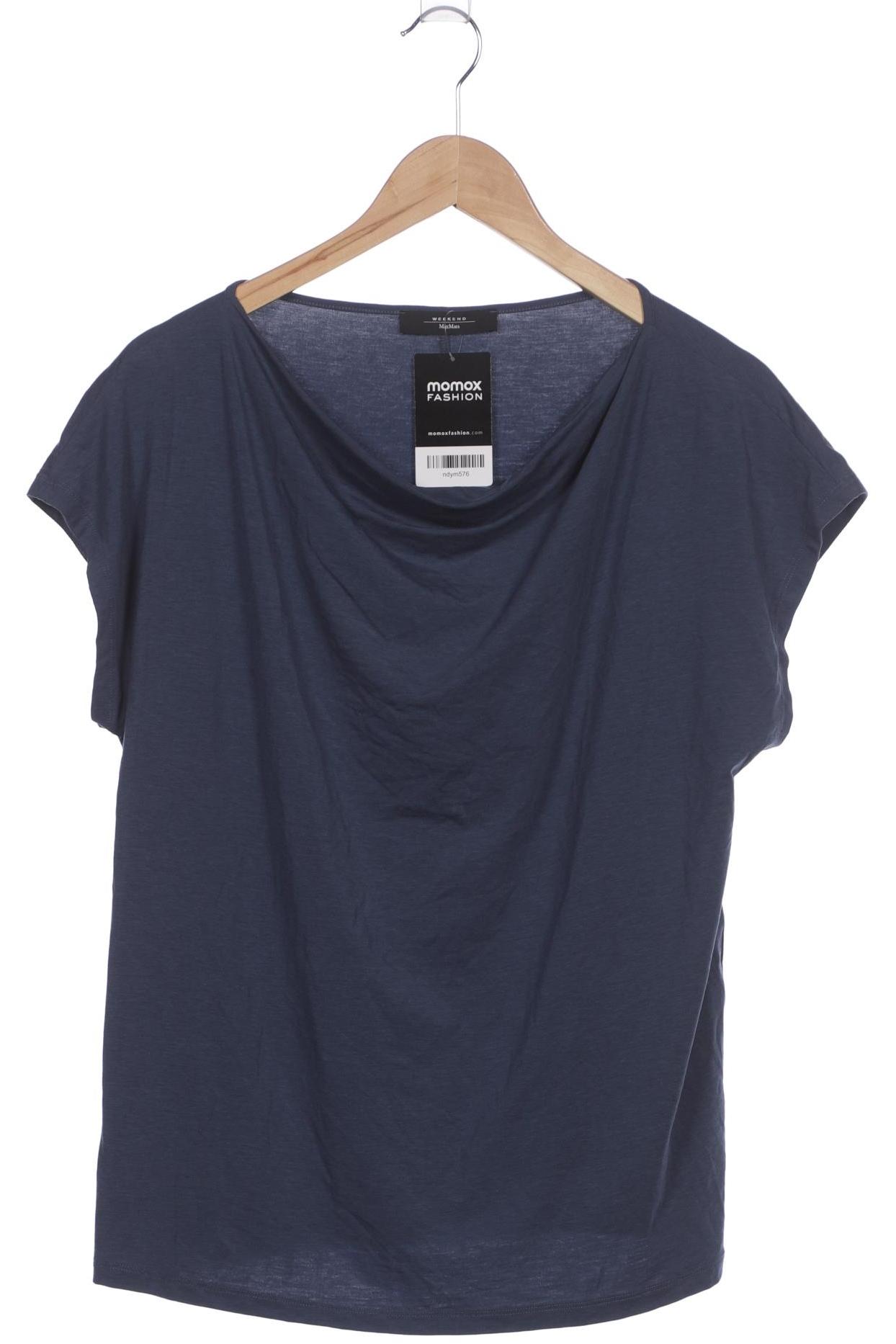 

Weekend Max Mara Damen T-Shirt, marineblau, Gr. 42