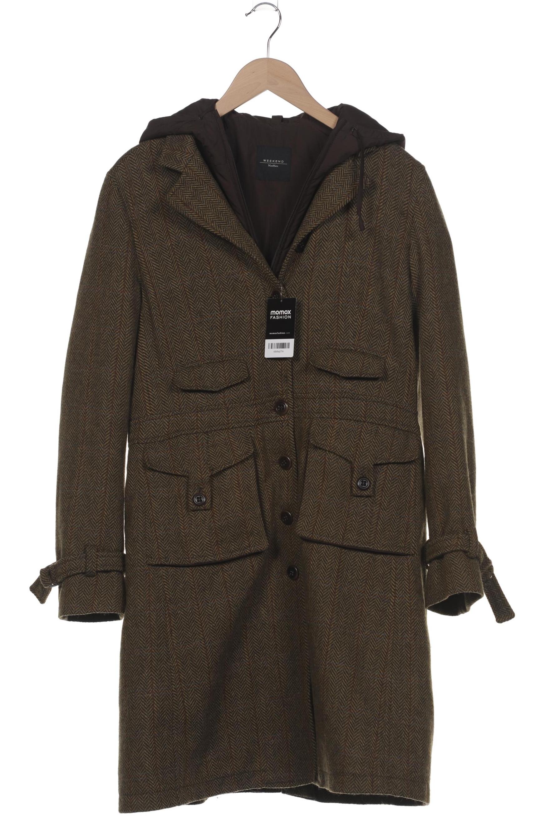 

Weekend Max Mara Damen Mantel, grün, Gr. 44