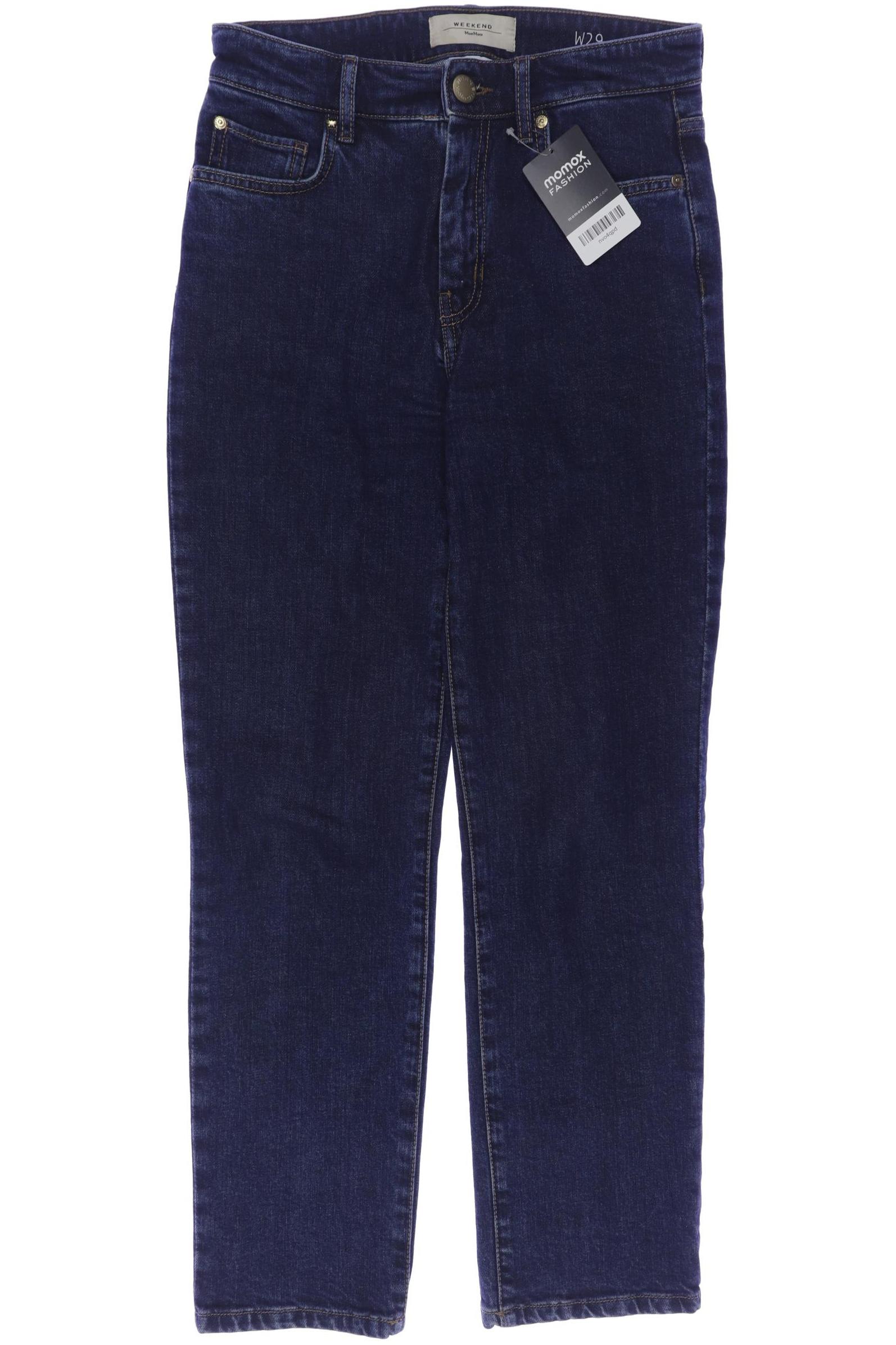 

Weekend Max Mara Damen Jeans, marineblau, Gr. 36