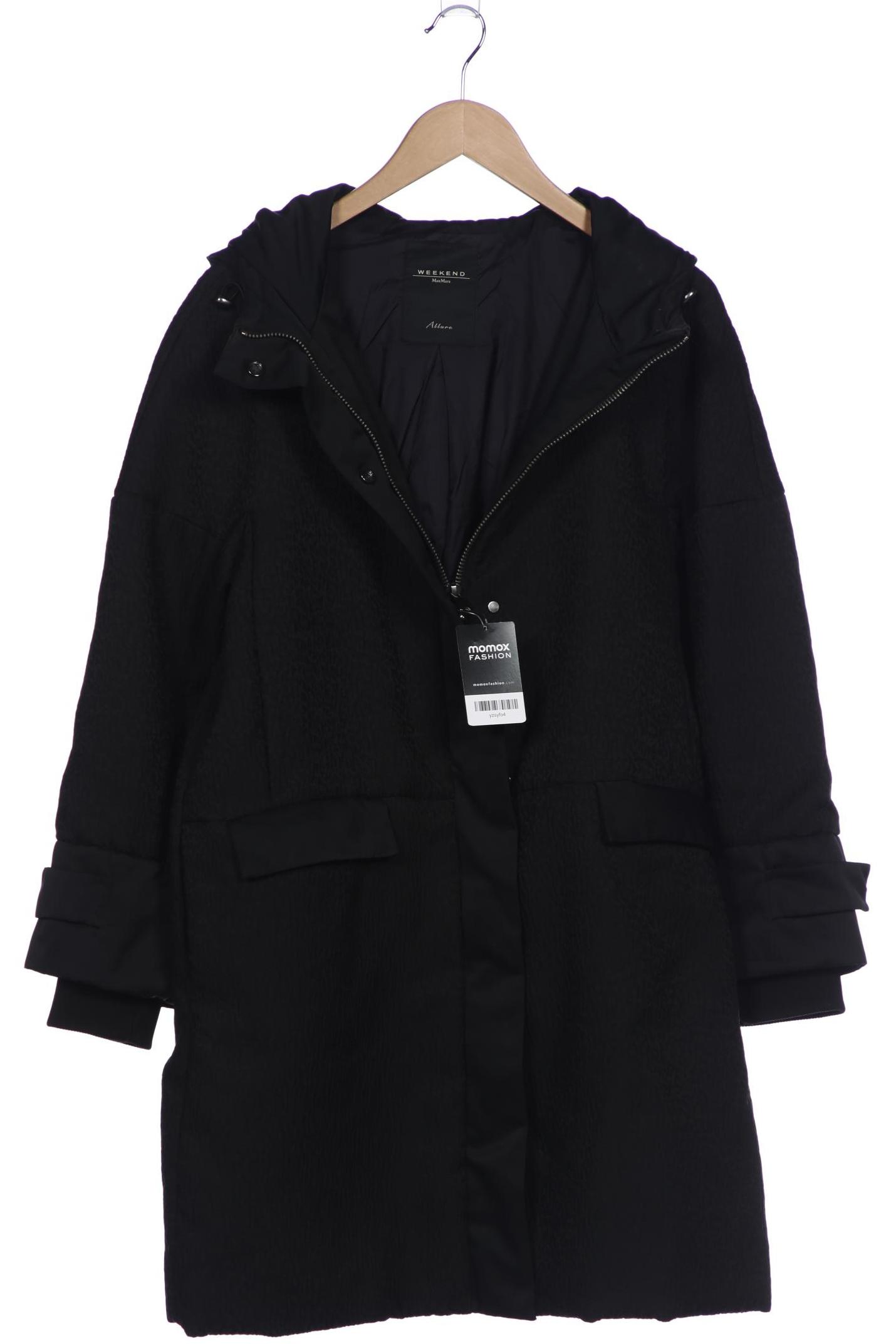 

Weekend Max Mara Damen Mantel, schwarz, Gr. 42