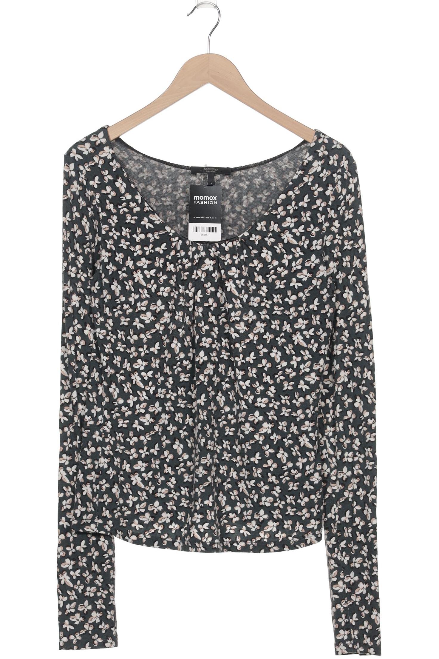 

Weekend Max Mara Damen Langarmshirt, grau, Gr. 42