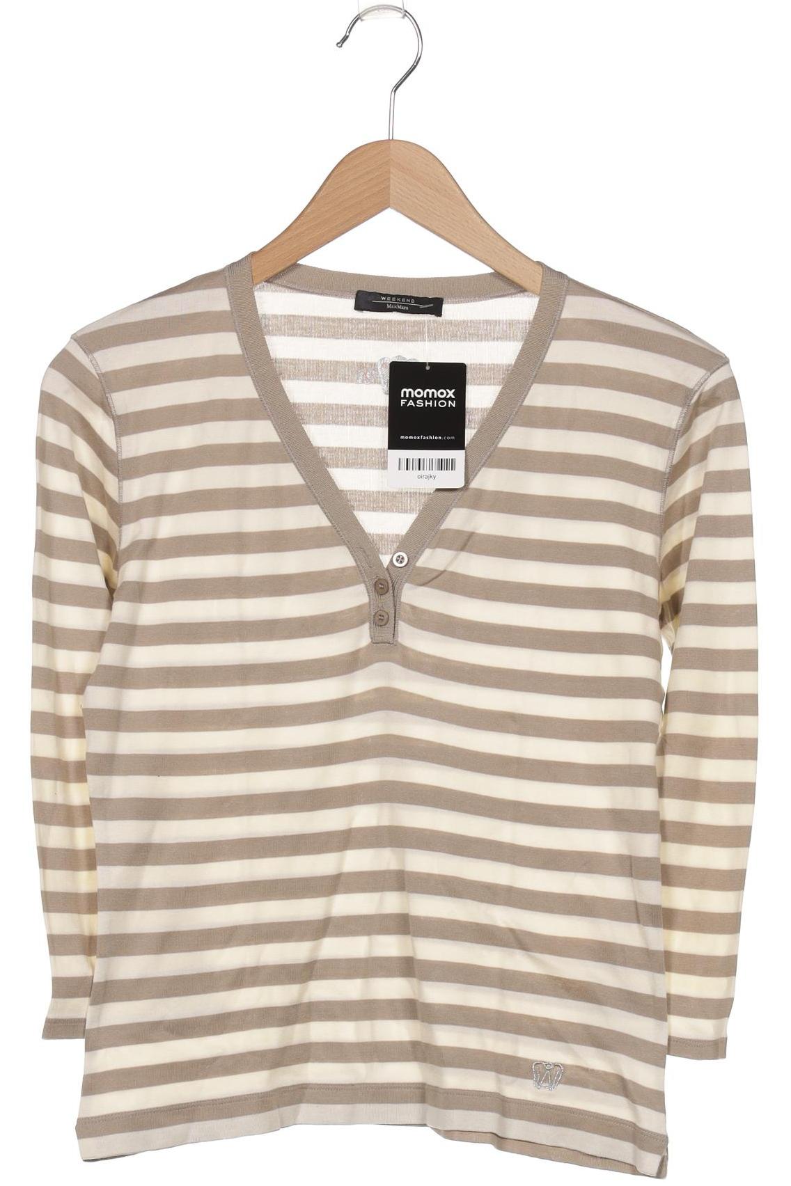 

Weekend Max Mara Damen Langarmshirt, cremeweiß, Gr. 38