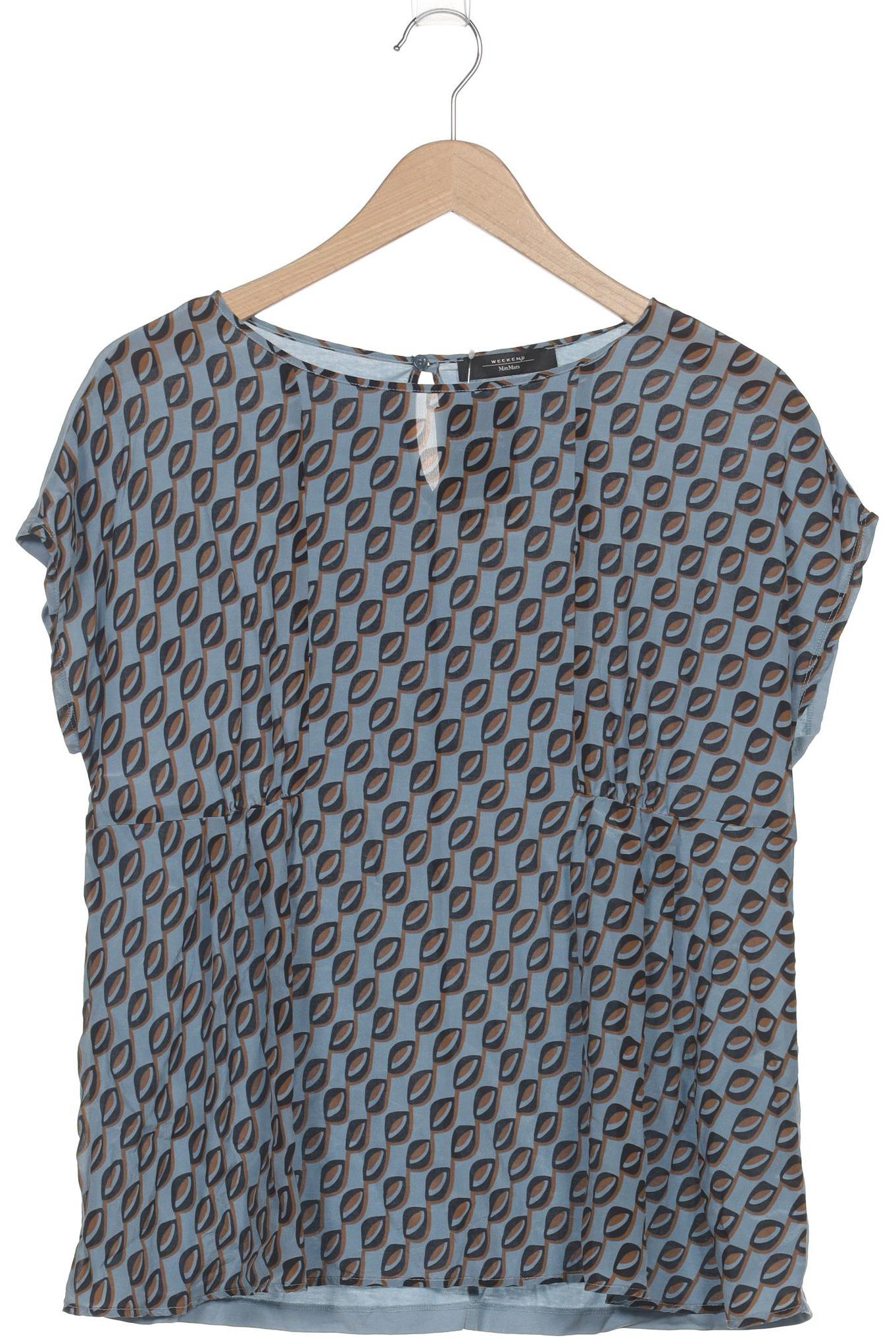 

Weekend Max Mara Damen T-Shirt, blau, Gr. 38