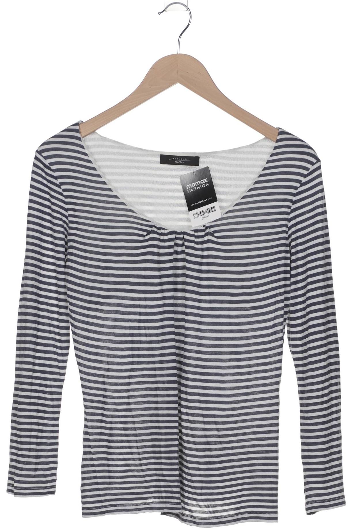 

Weekend Max Mara Damen Langarmshirt, marineblau, Gr. 34