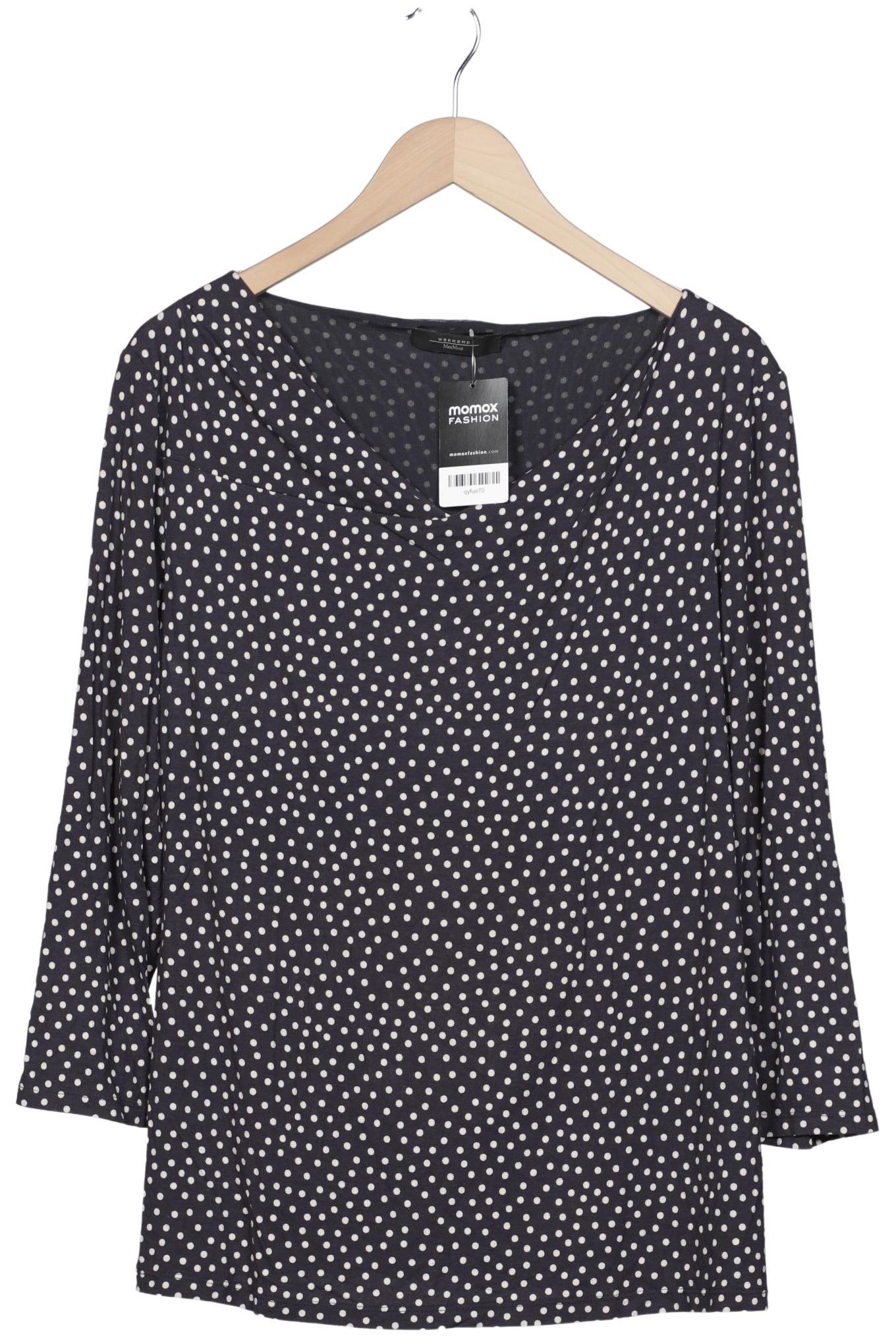 

Weekend Max Mara Damen Langarmshirt, marineblau, Gr. 42