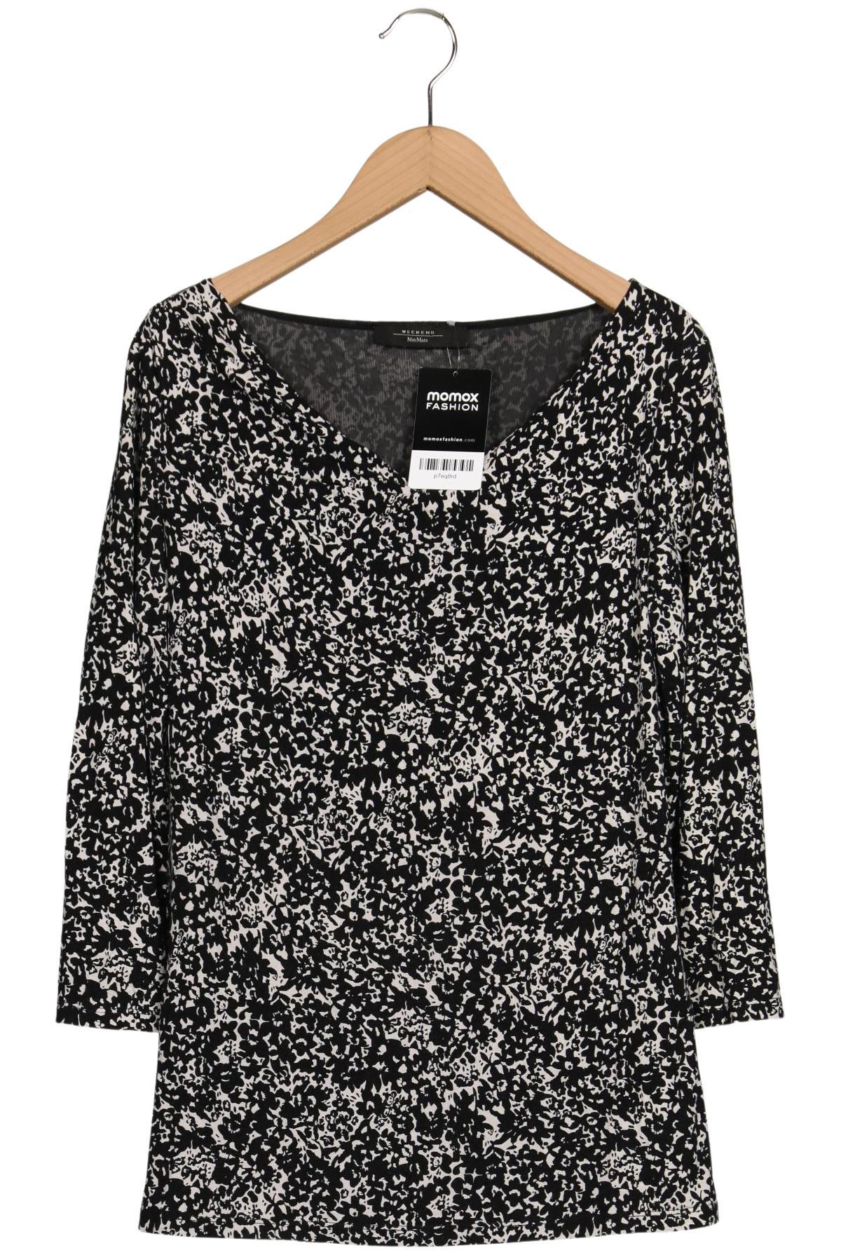 

Weekend Max Mara Damen Langarmshirt, schwarz, Gr. 38