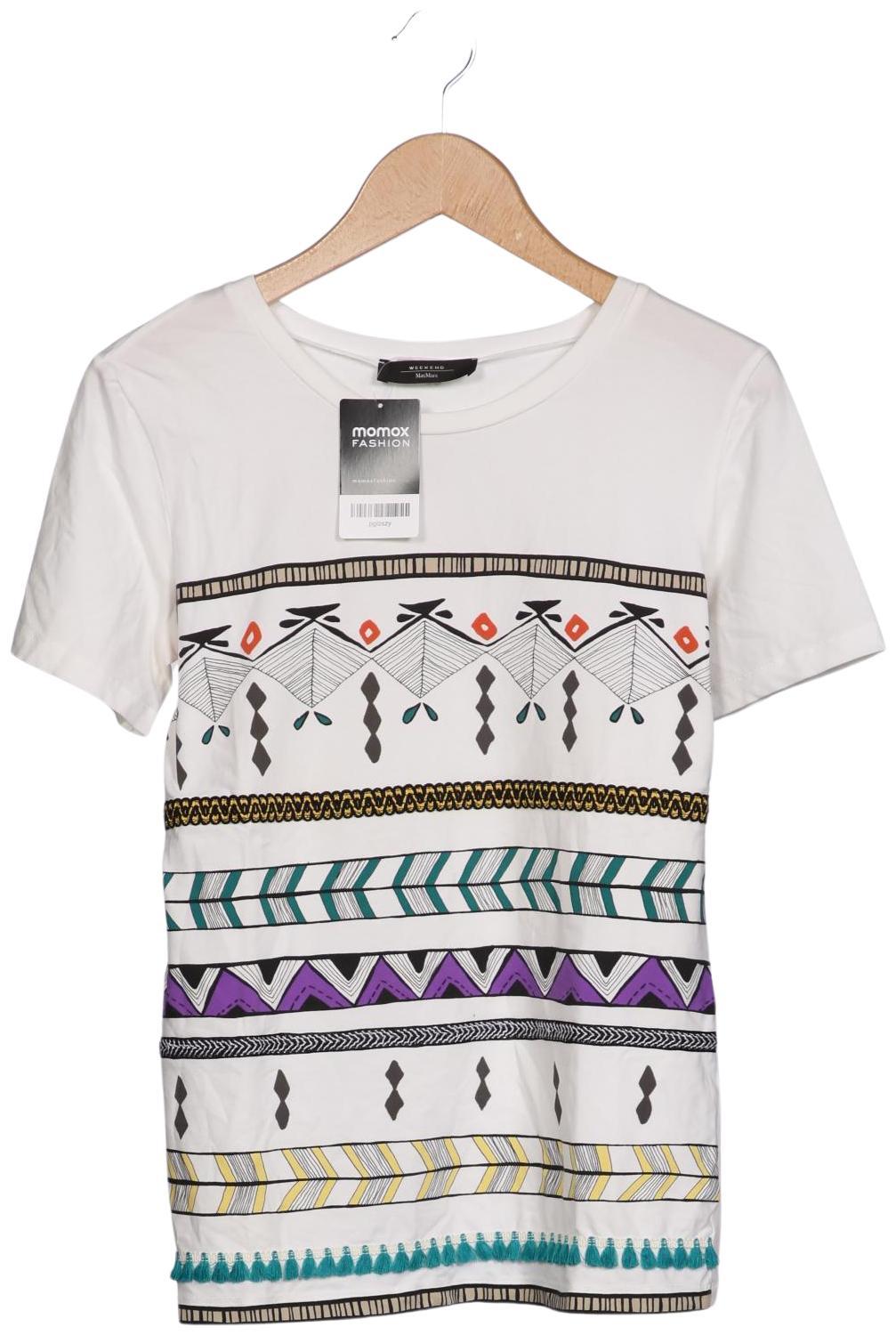 

Weekend Max Mara Damen T-Shirt, weiß, Gr. 38
