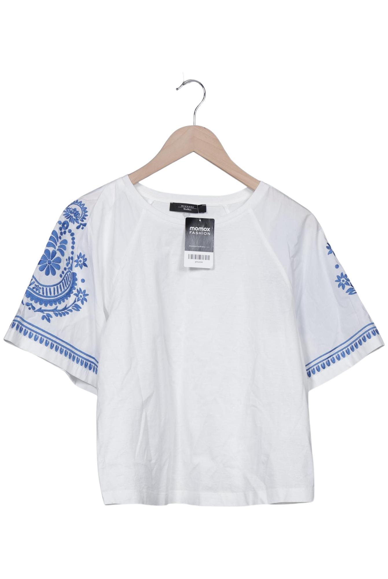 

Weekend Max Mara Damen T-Shirt, weiß, Gr. 36