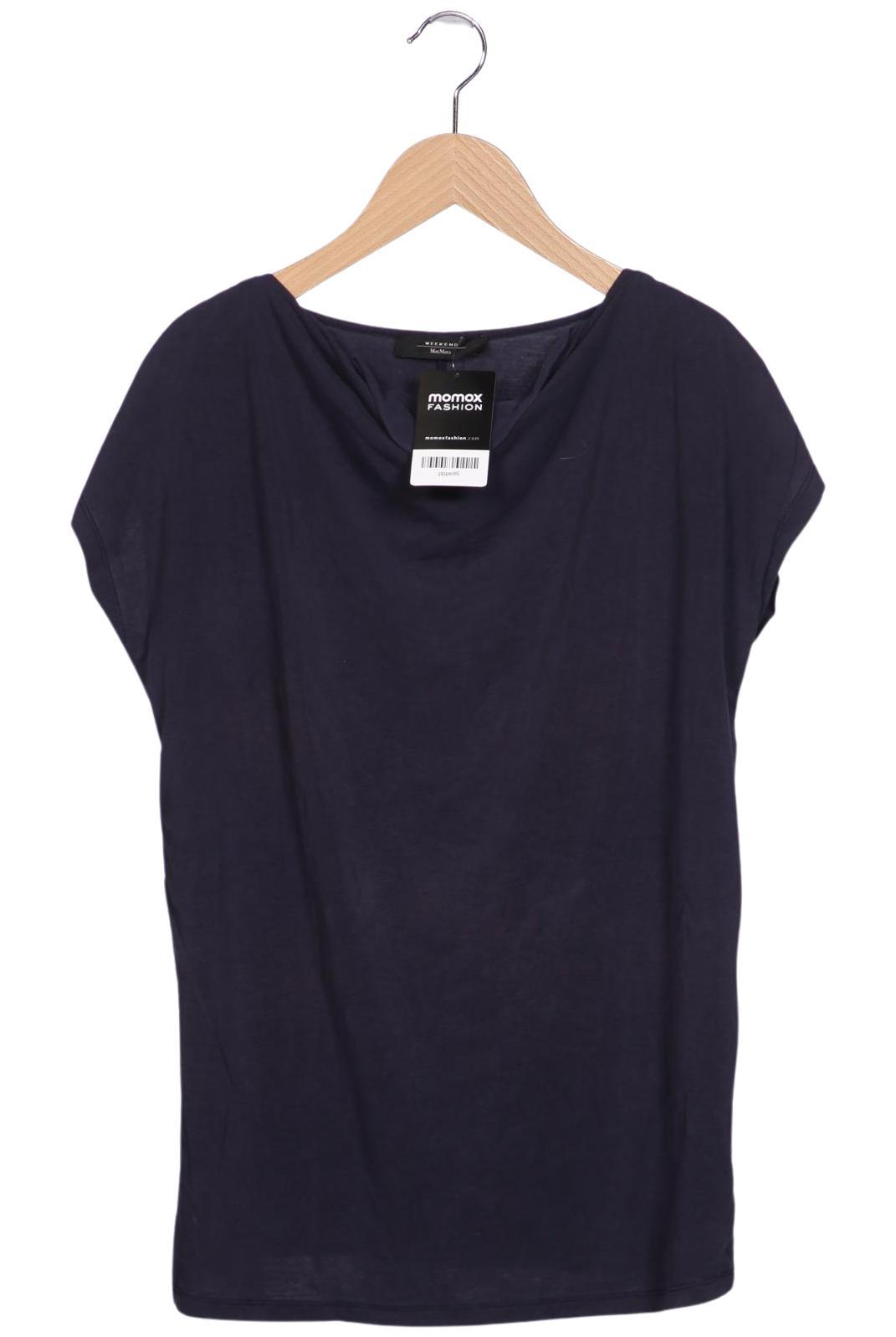 

Weekend Max Mara Damen T-Shirt, marineblau, Gr. 36