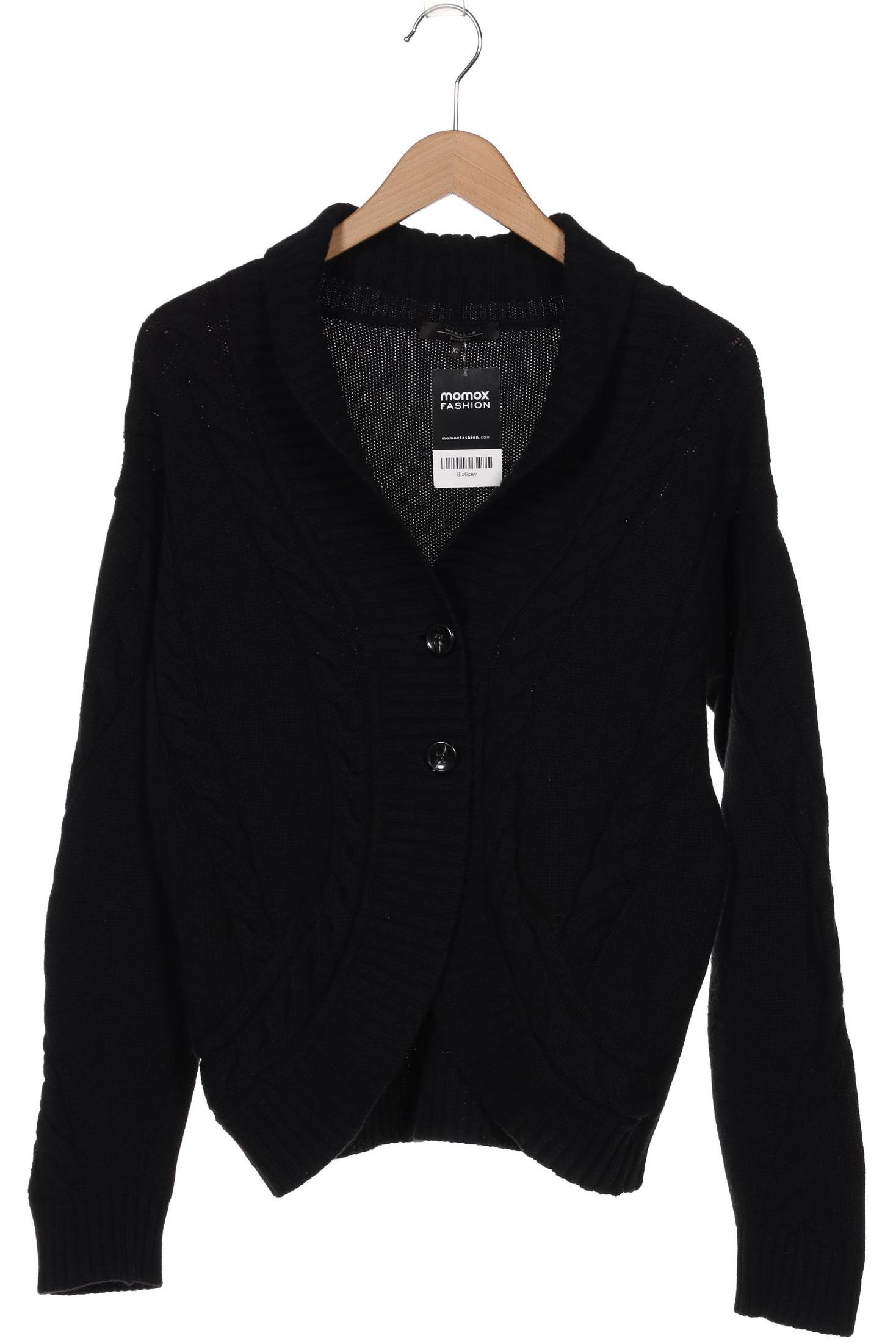

Weekend Max Mara Damen Strickjacke, schwarz, Gr. 44