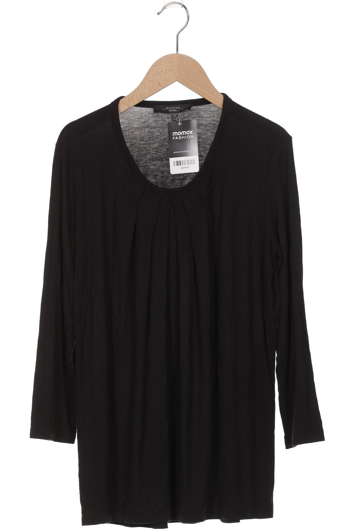 

Weekend Max Mara Damen Langarmshirt, schwarz, Gr. 42