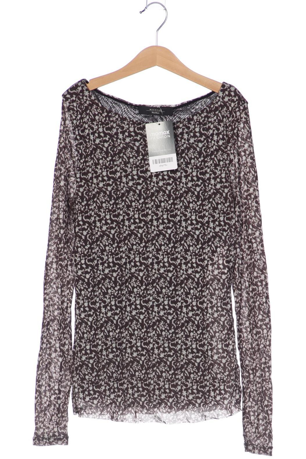 

Weekend Max Mara Damen Langarmshirt, braun, Gr. 36