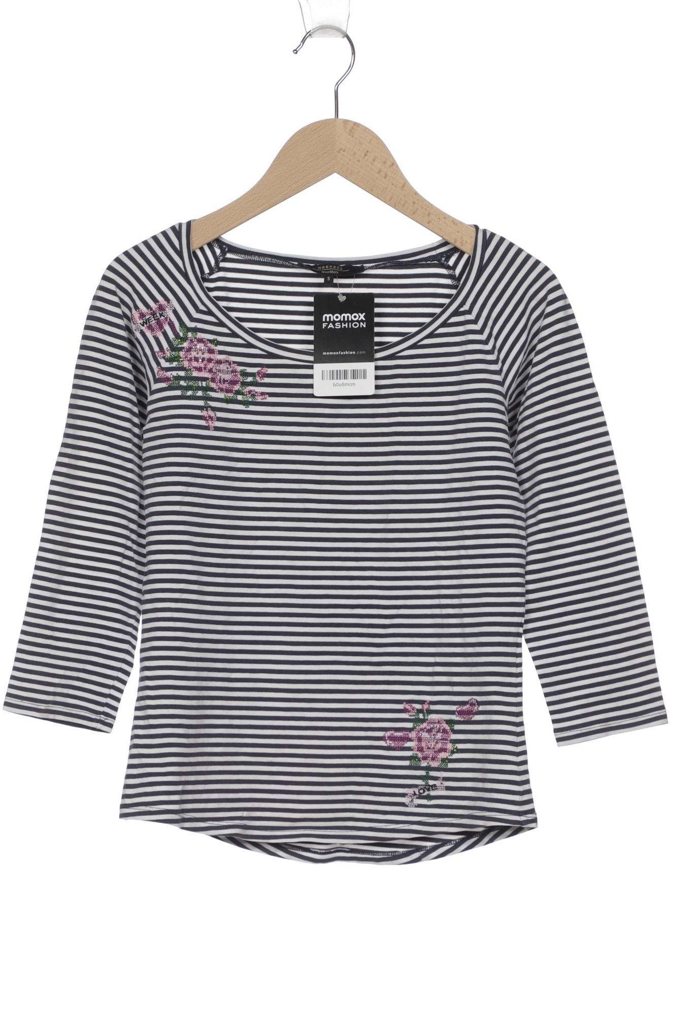 

Weekend Max Mara Damen Langarmshirt, marineblau, Gr. 36