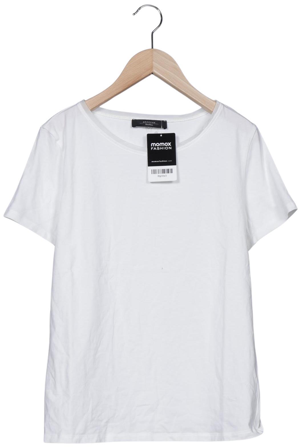 

Weekend Max Mara Damen T-Shirt, weiß, Gr. 38