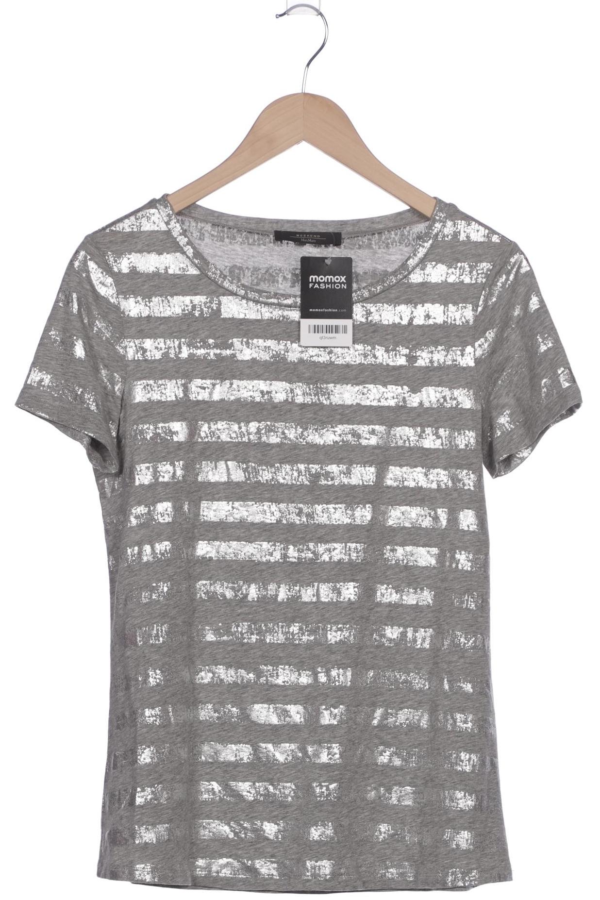 

Weekend Max Mara Damen T-Shirt, grau, Gr. 38