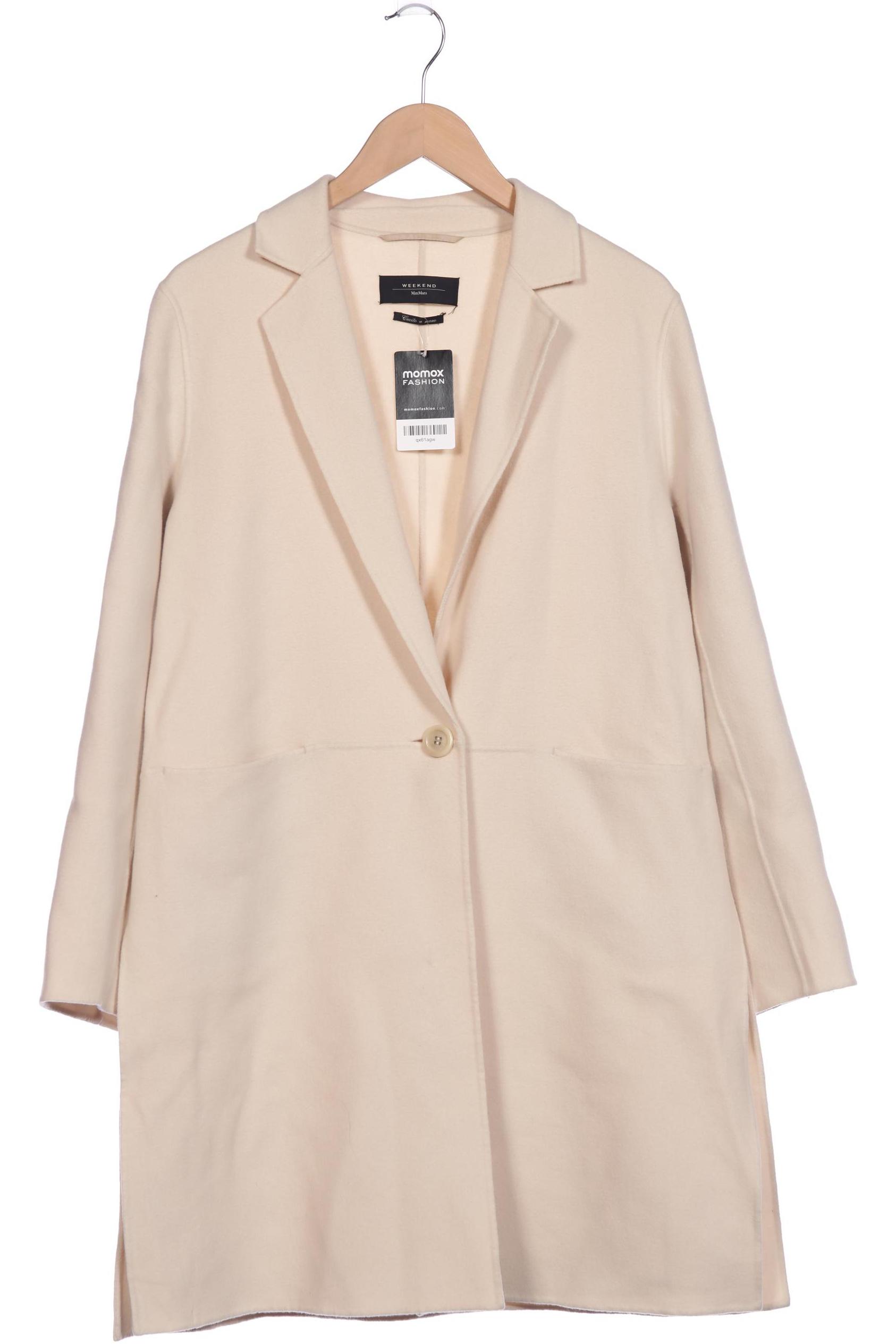 

Weekend Max Mara Damen Mantel, cremeweiß, Gr. 42