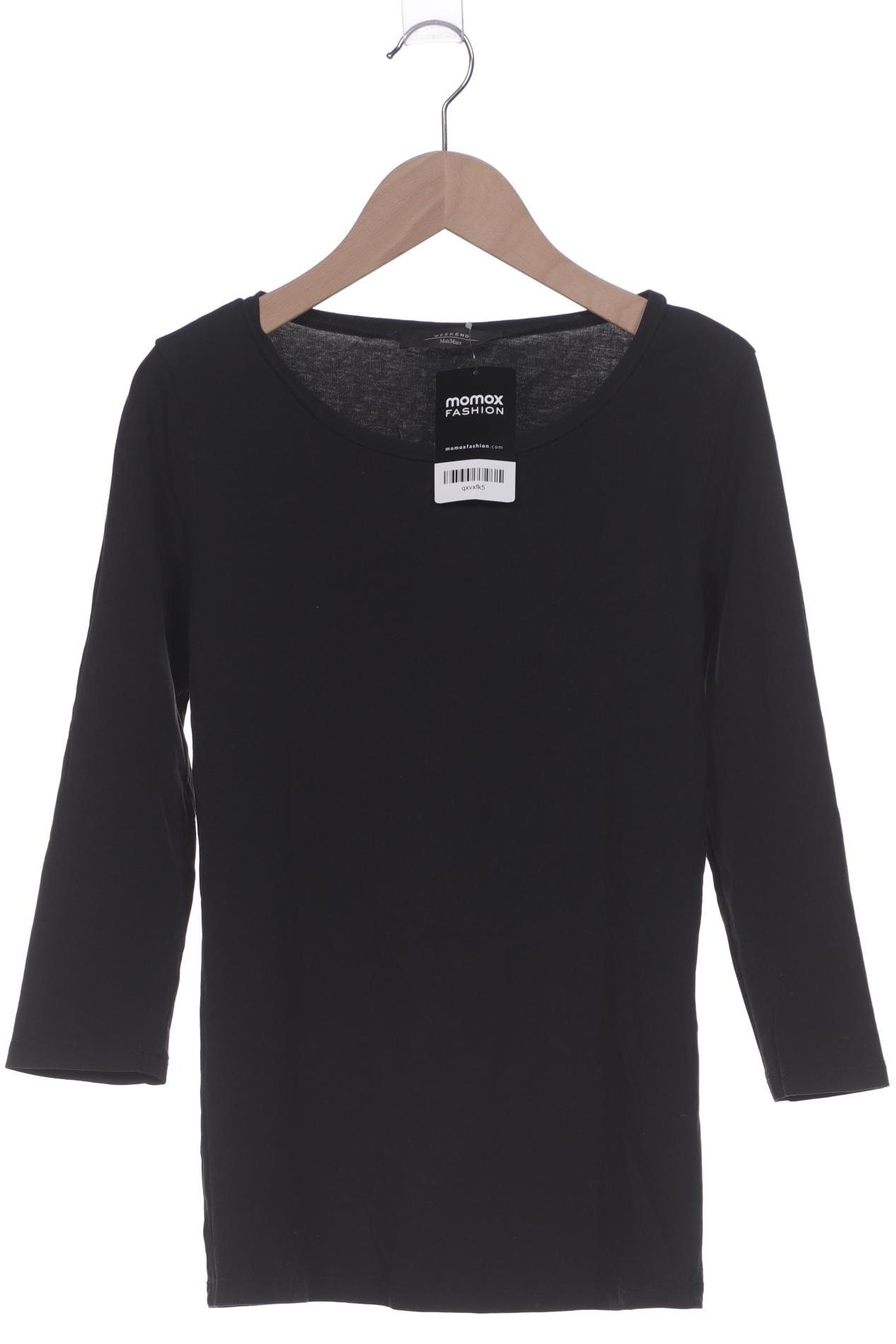 

Weekend Max Mara Damen Langarmshirt, schwarz, Gr. 36