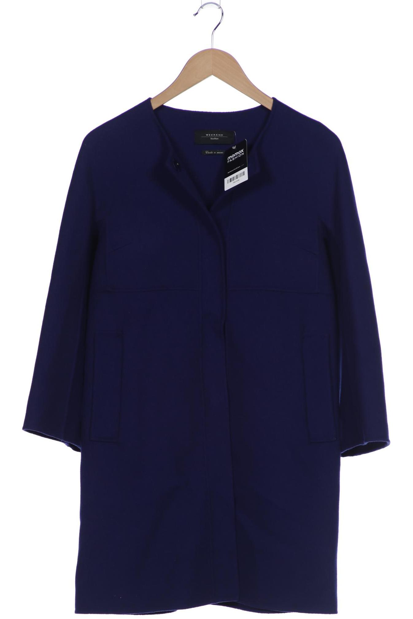 

Weekend Max Mara Damen Mantel, marineblau, Gr. 36
