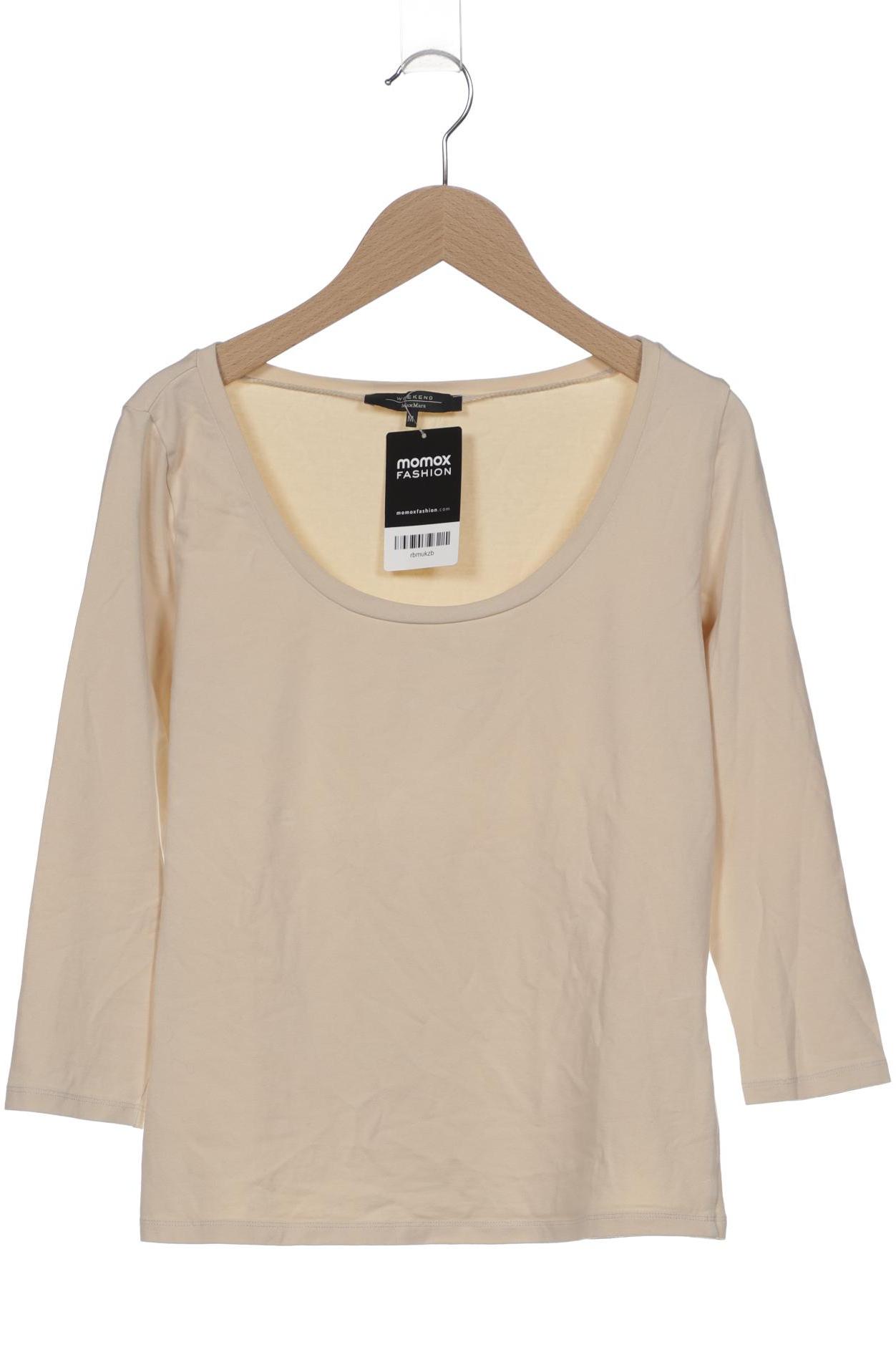 

Weekend Max Mara Damen Langarmshirt, beige, Gr. 38
