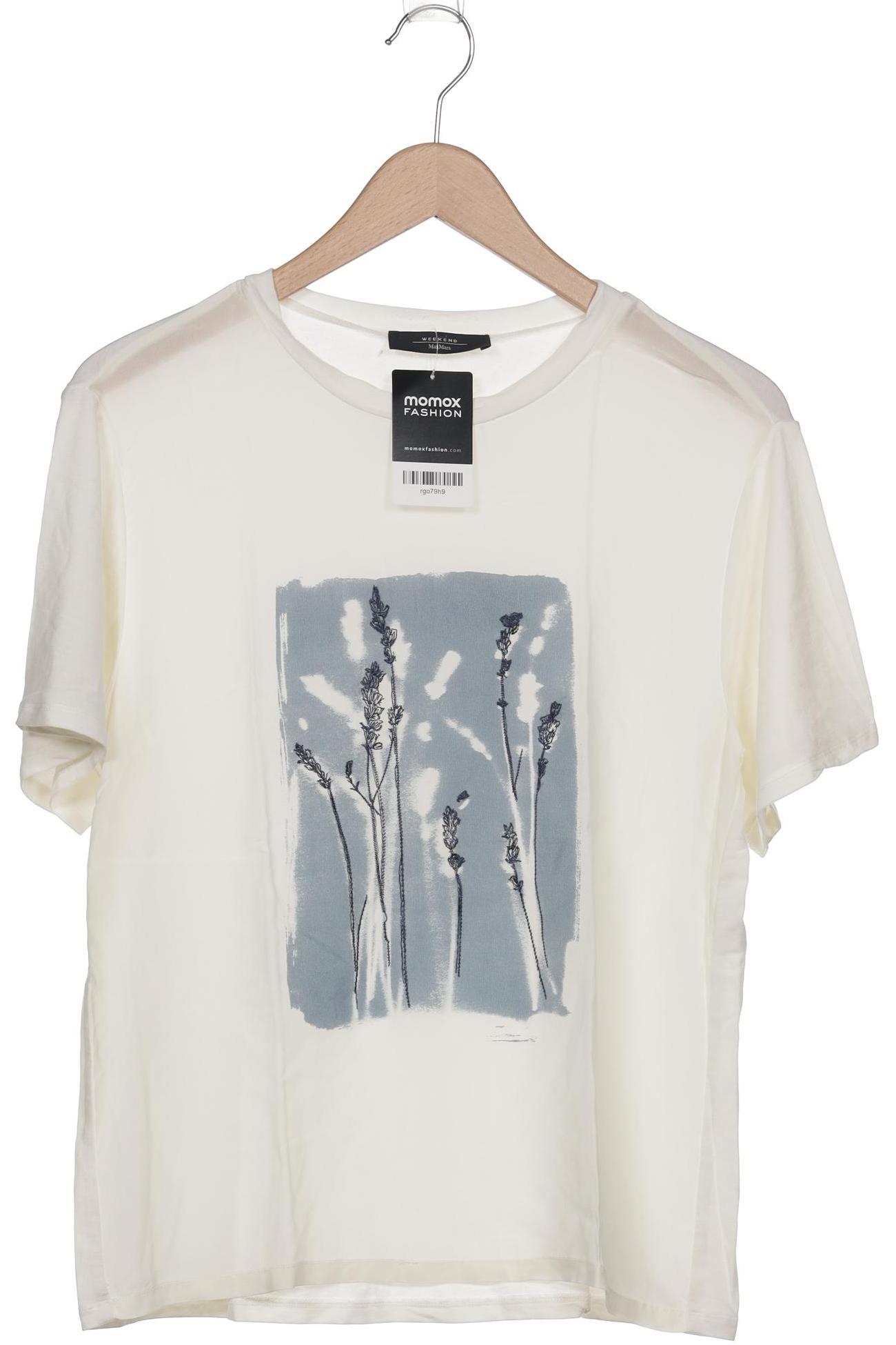 

Weekend Max Mara Damen T-Shirt, cremeweiß, Gr. 42