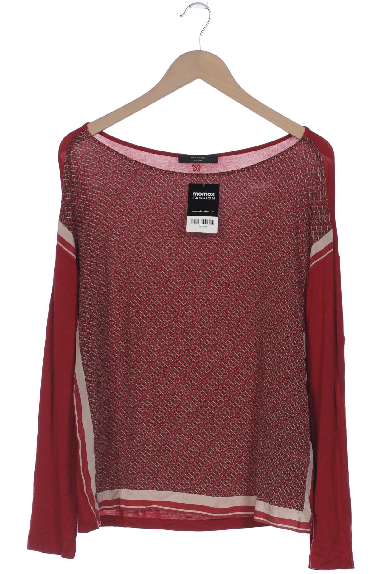 

Weekend Max Mara Damen Langarmshirt, rot, Gr. 42