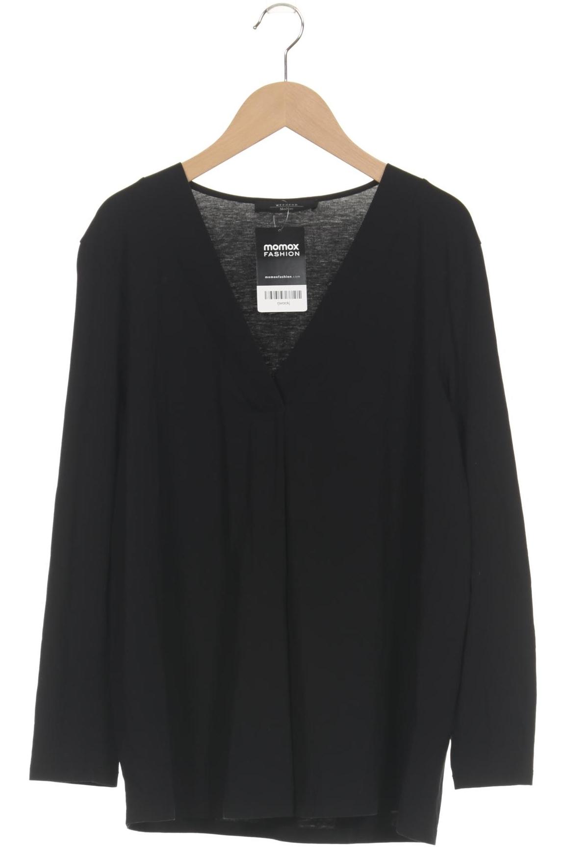 

Weekend Max Mara Damen Langarmshirt, schwarz, Gr. 42