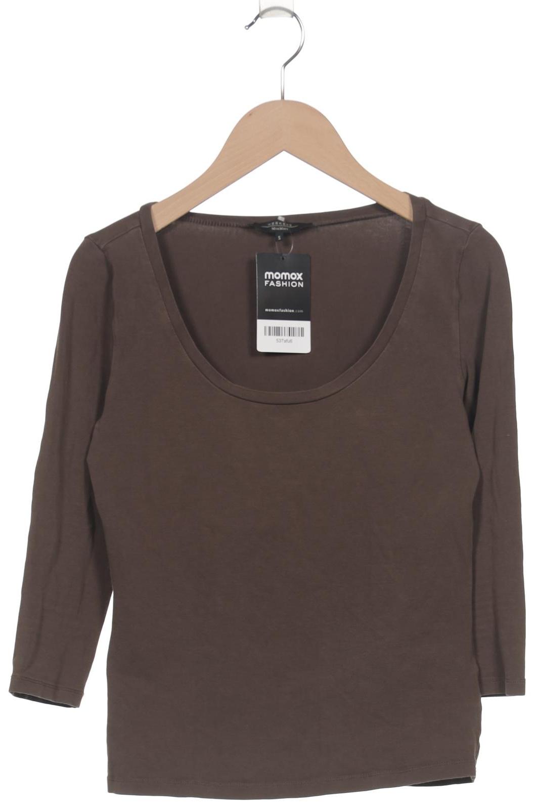 

Weekend Max Mara Damen Langarmshirt, braun, Gr. 36