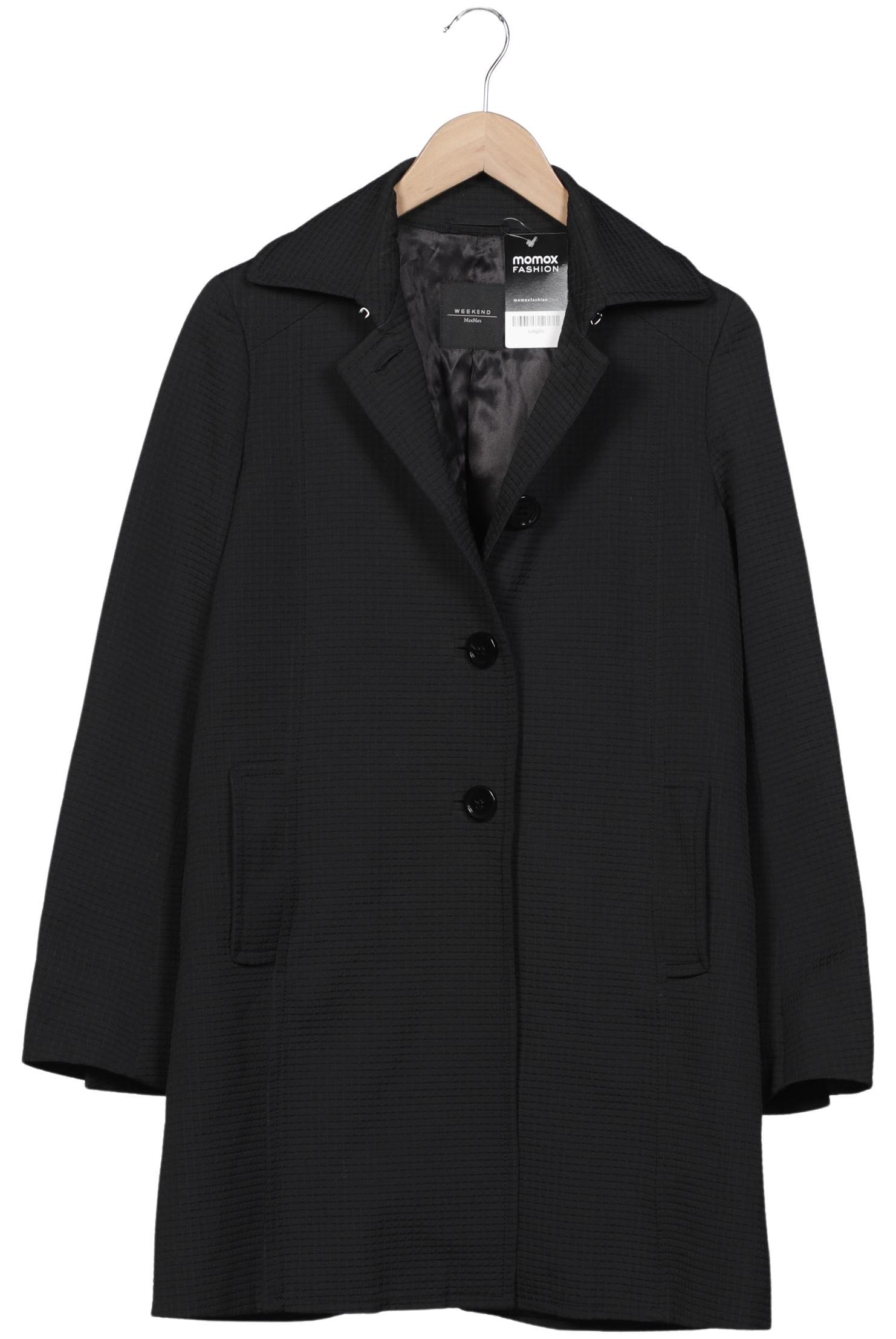 

Weekend Max Mara Damen Mantel, schwarz, Gr. 38