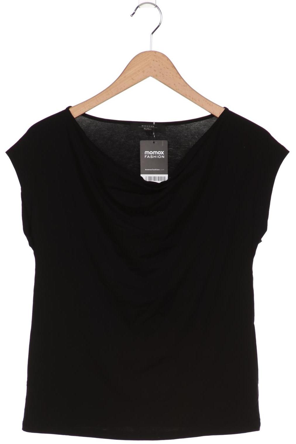 

Weekend Max Mara Damen T-Shirt, schwarz, Gr. 36