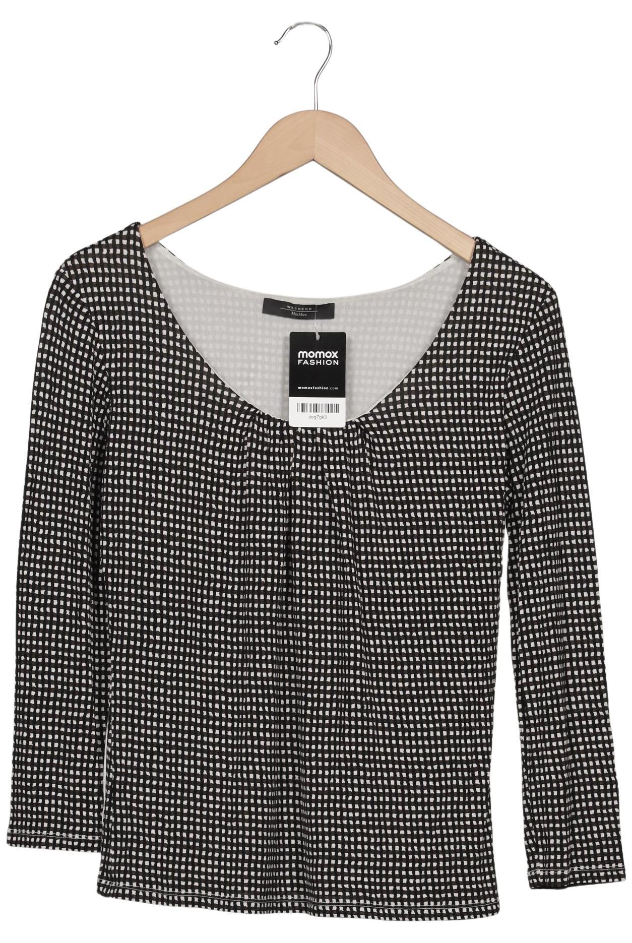

Weekend Max Mara Damen Langarmshirt, schwarz, Gr. 36
