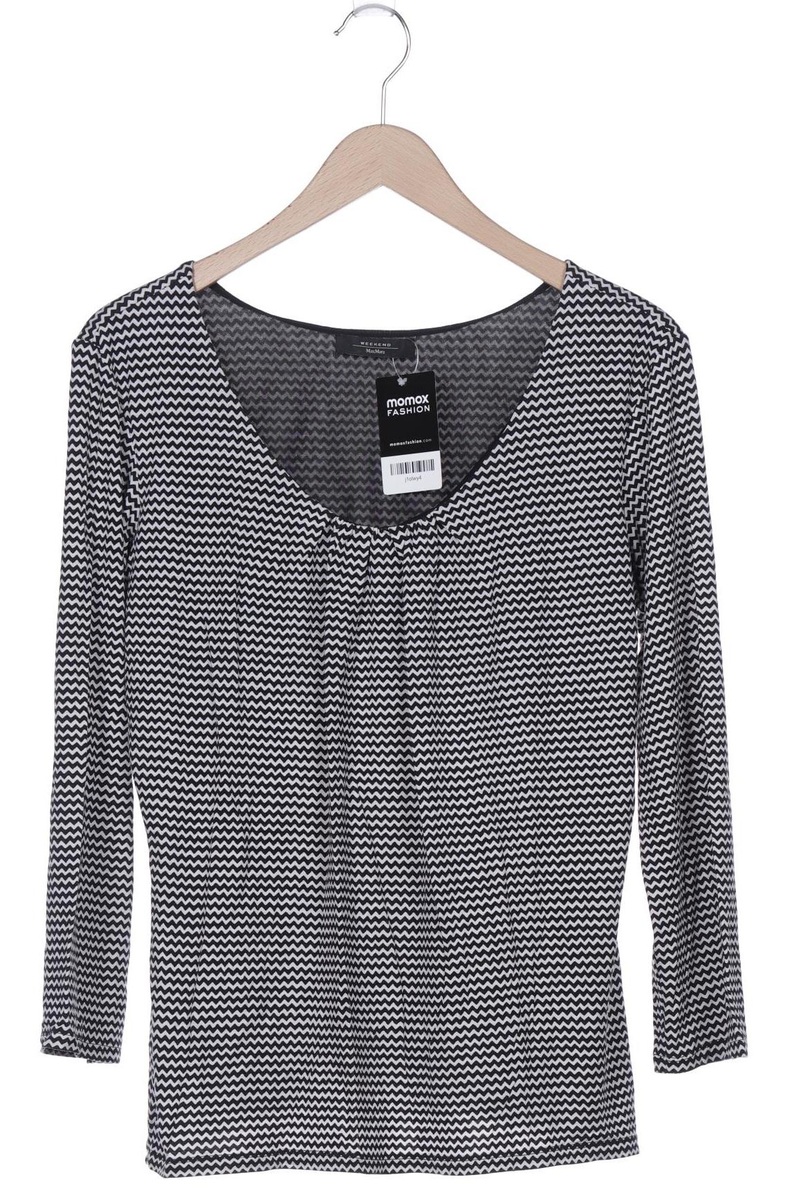 

Weekend Max Mara Damen Langarmshirt, schwarz, Gr. 42