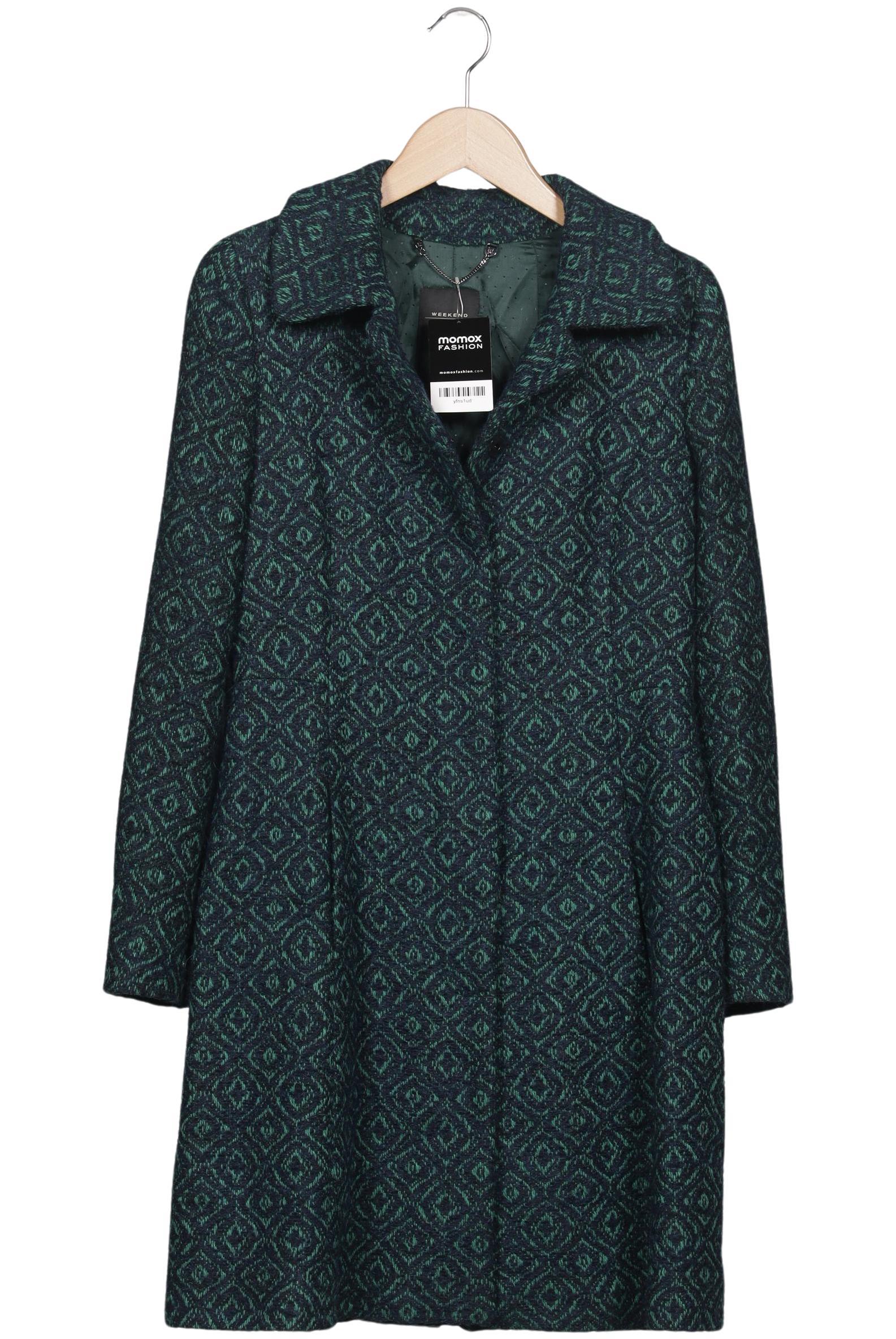 

Weekend Max Mara Damen Mantel, grün, Gr. 38