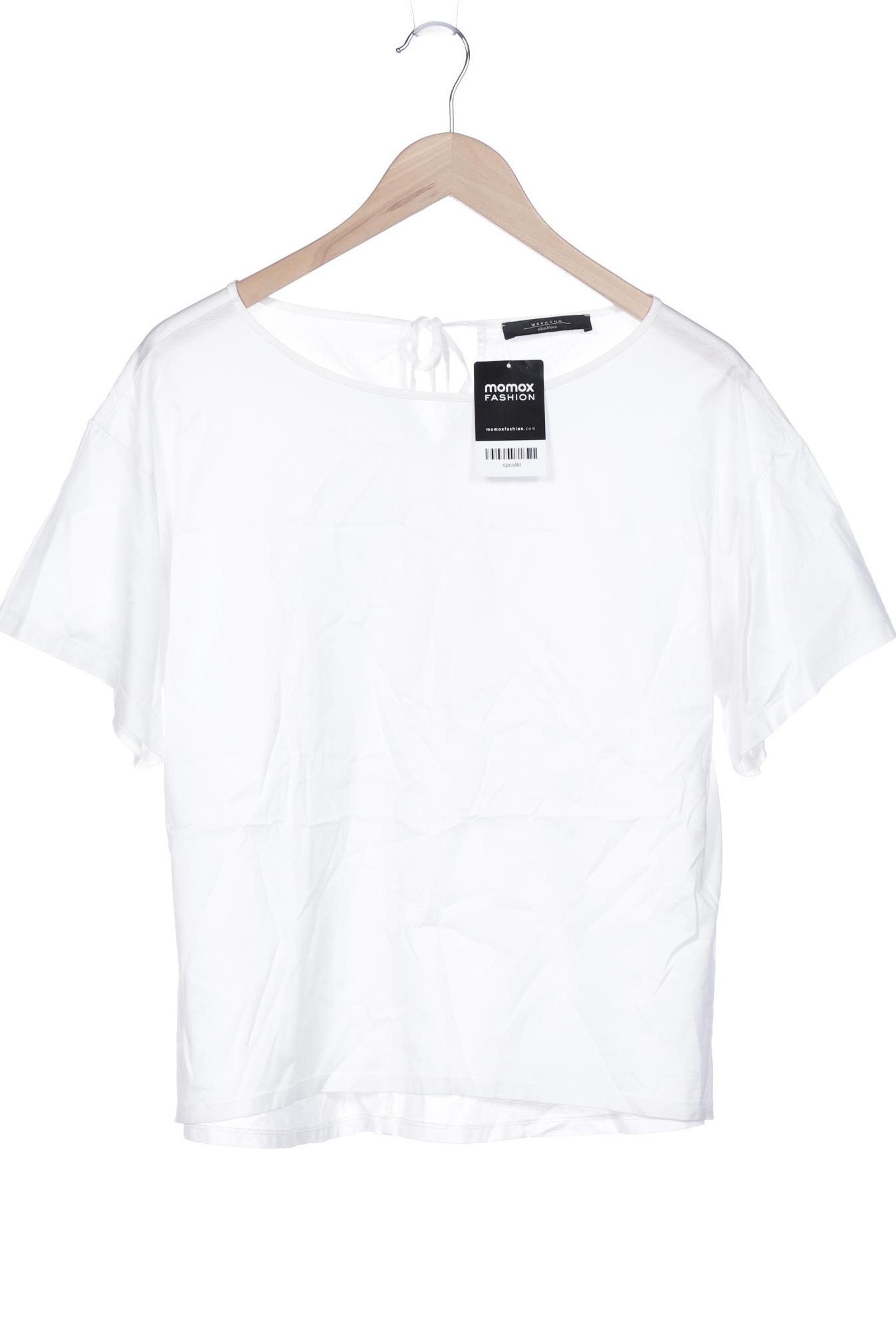 

Weekend Max Mara Damen T-Shirt, weiß, Gr. 42