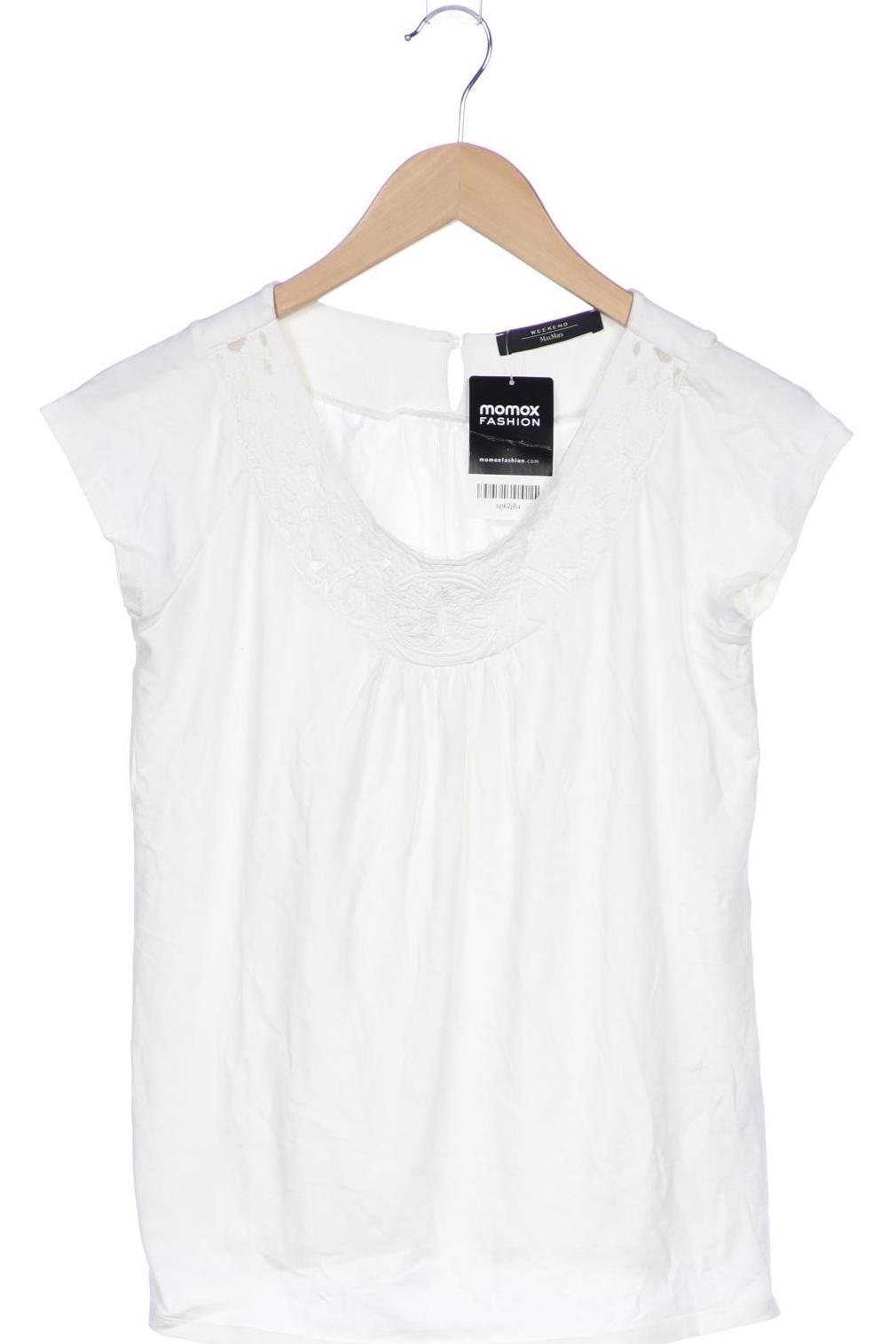 

Weekend Max Mara Damen T-Shirt, weiß, Gr. 38
