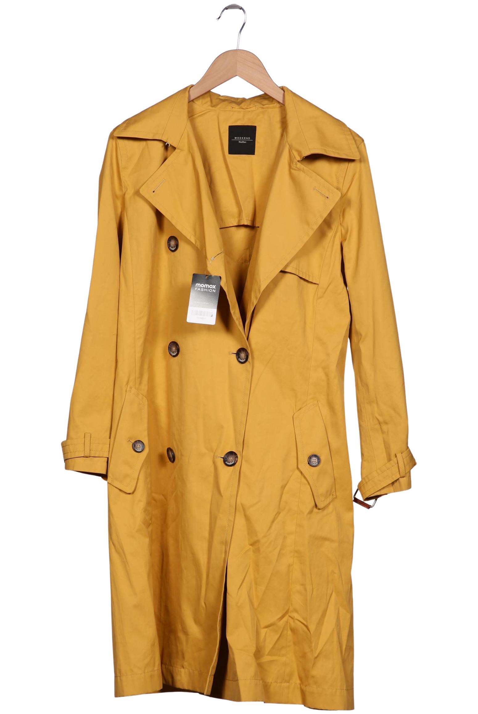 

Weekend Max Mara Damen Mantel, gelb, Gr. 44