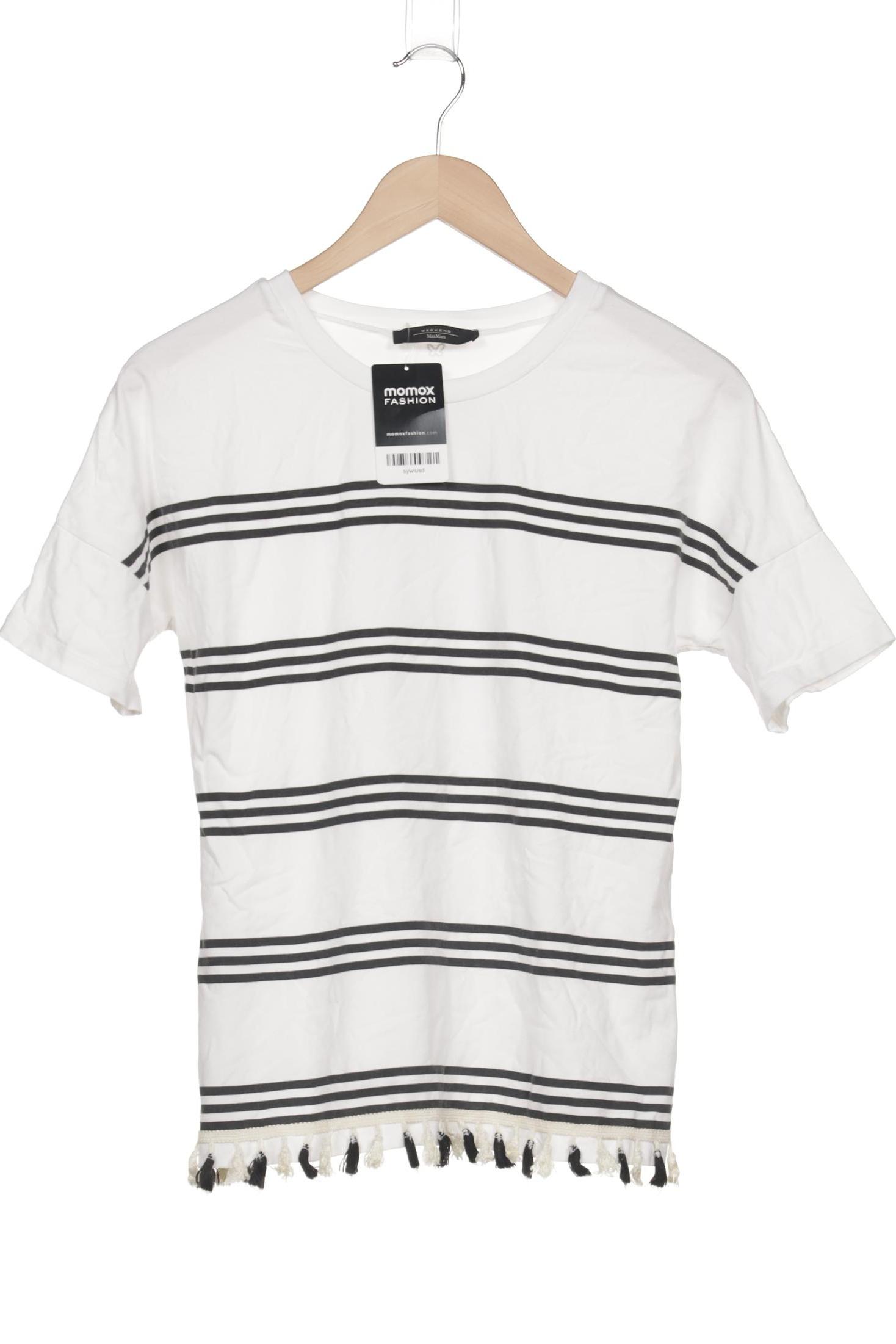 

Weekend Max Mara Damen T-Shirt, weiß, Gr. 38