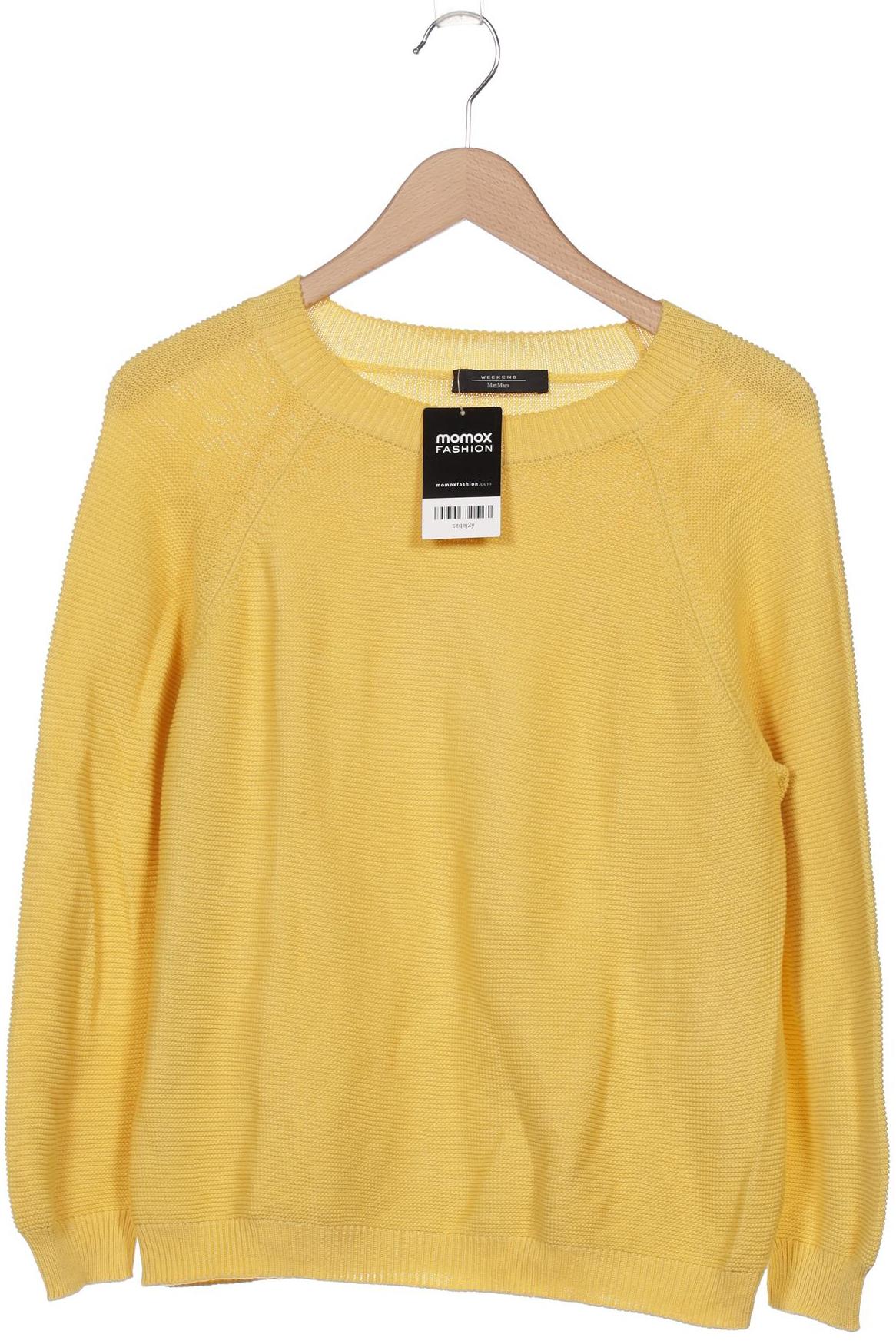 

Weekend Max Mara Damen Pullover, gelb, Gr. 38