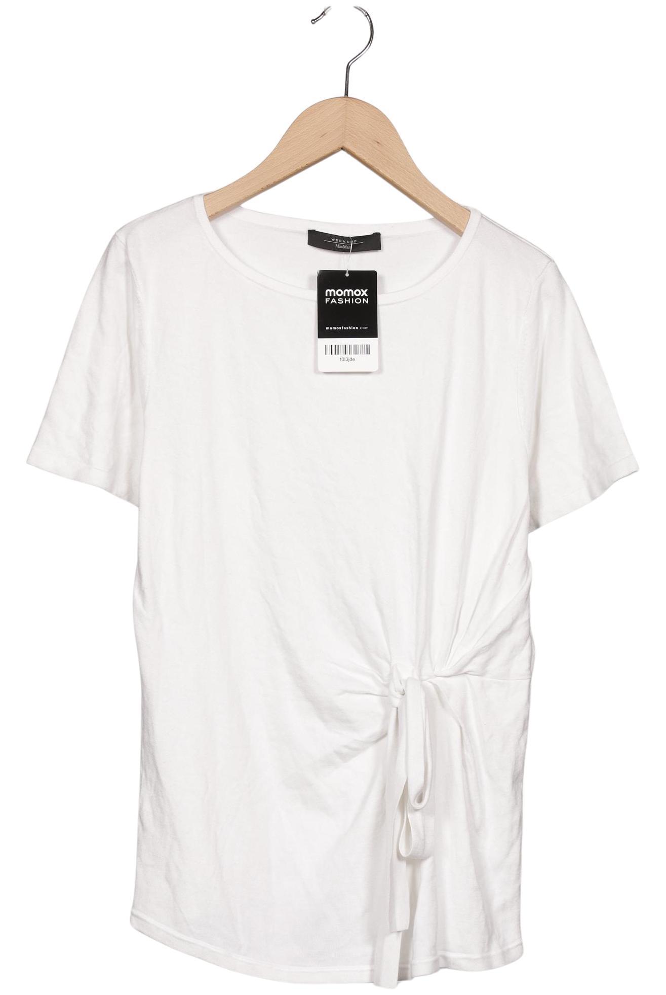 

Weekend Max Mara Damen T-Shirt, weiß, Gr. 36