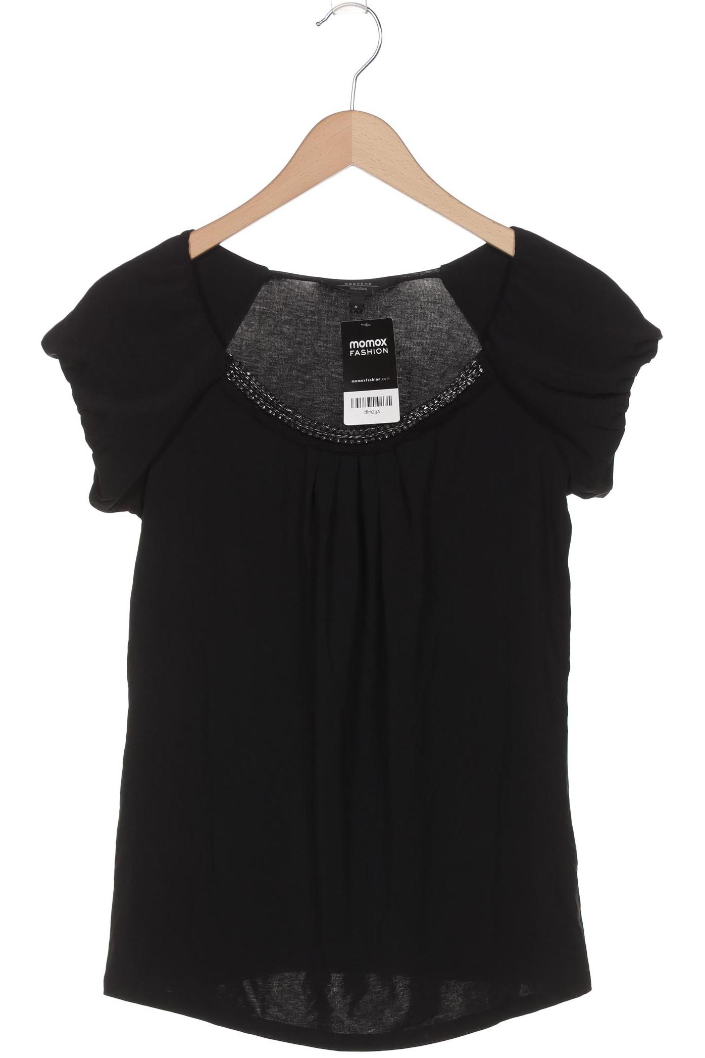 

Weekend Max Mara Damen T-Shirt, schwarz, Gr. 38