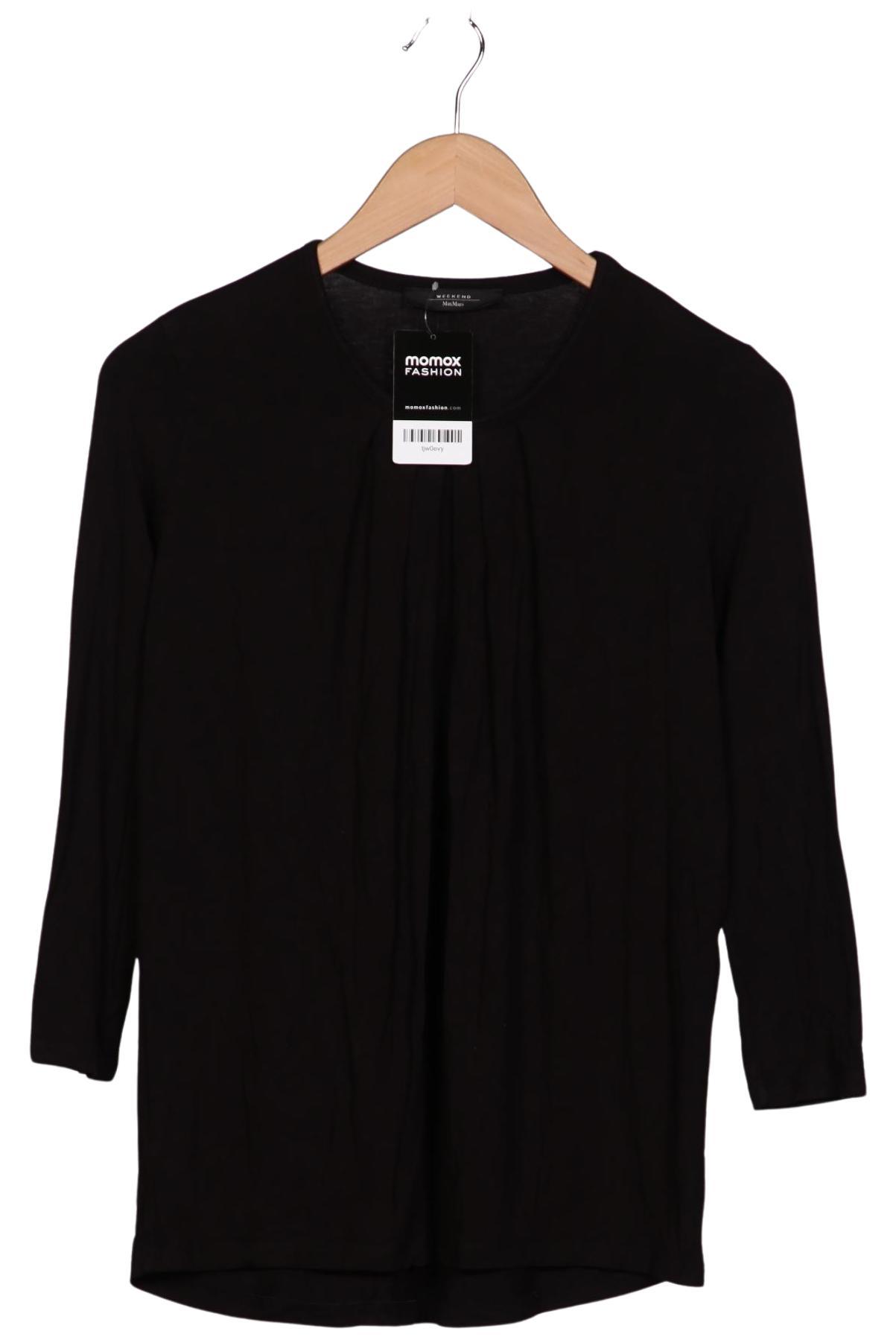 

Weekend Max Mara Damen Langarmshirt, schwarz, Gr. 38
