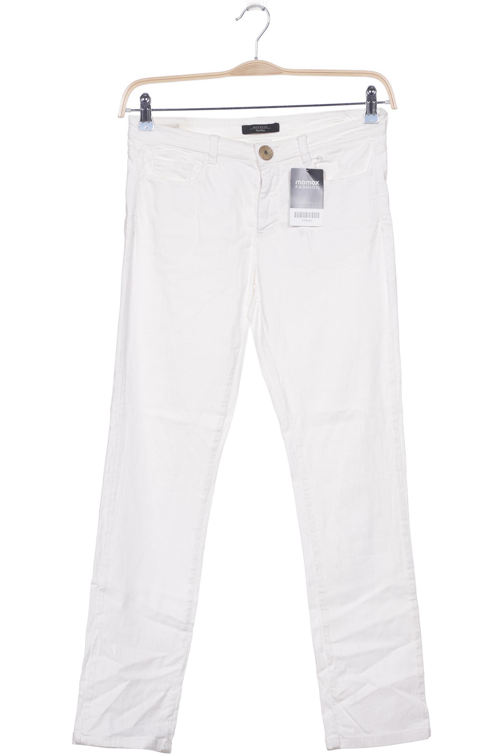 

Weekend Max Mara Damen Jeans, weiß, Gr. 40